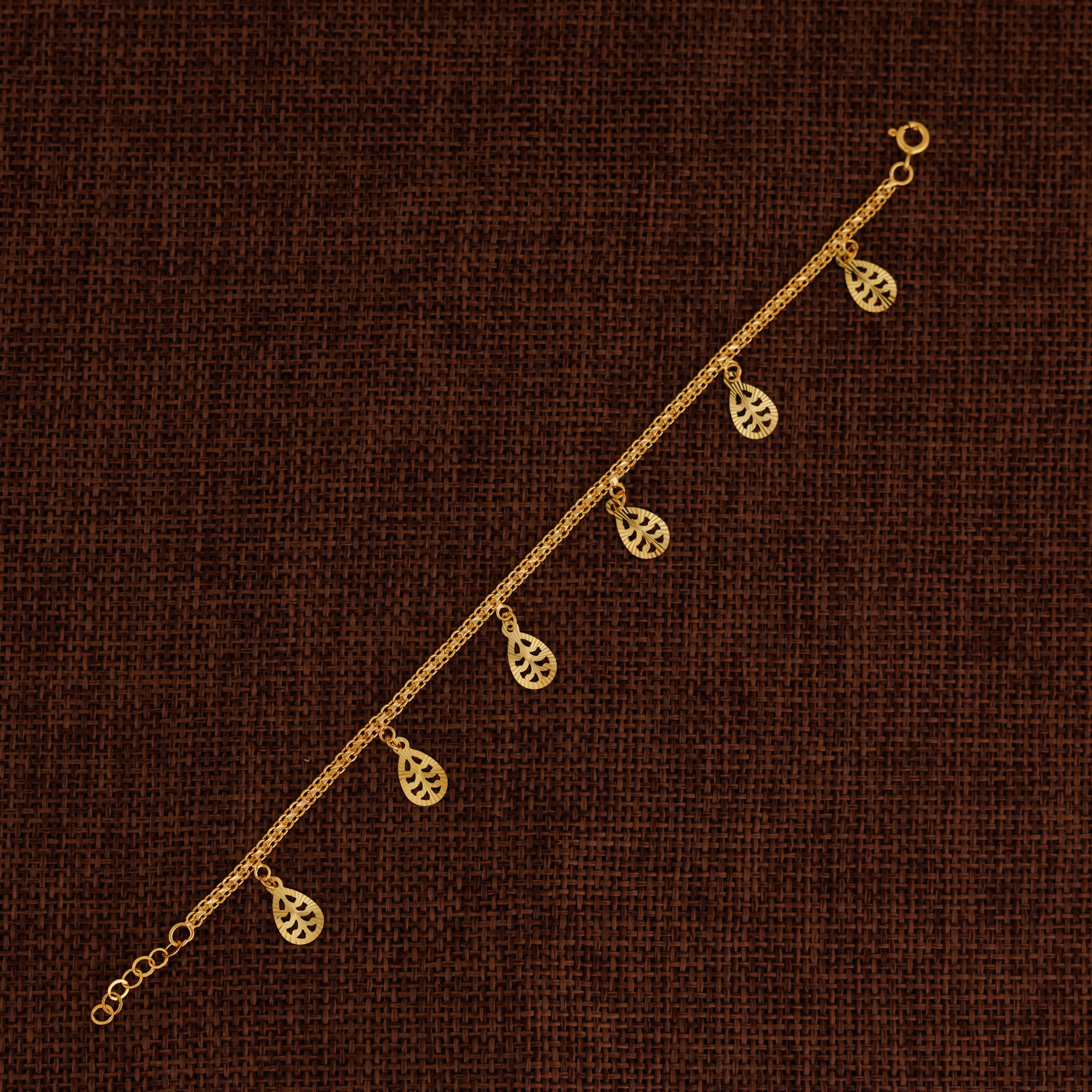 Charm Bracelet (D22) - Silver 925 & Gold Plated