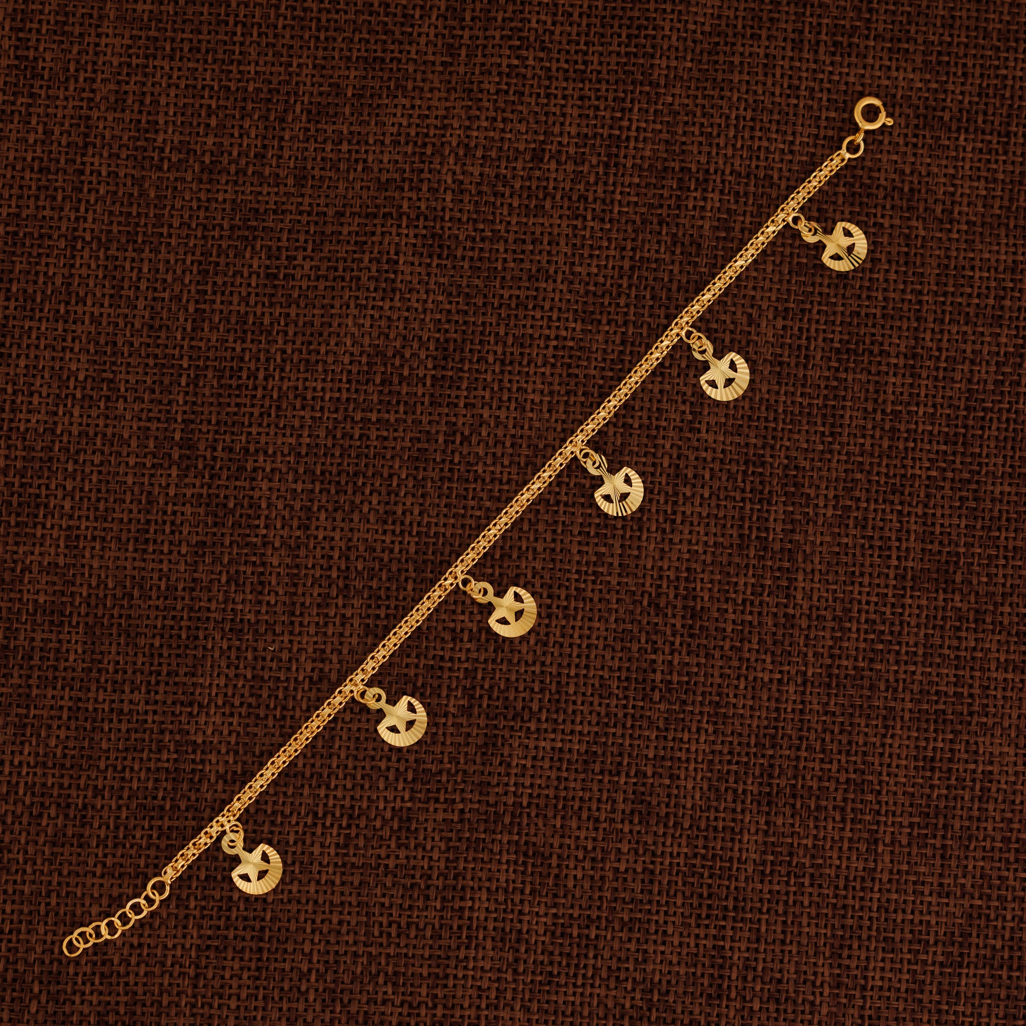 Charm Bracelet (D27) - Silver 925 & Gold Plated