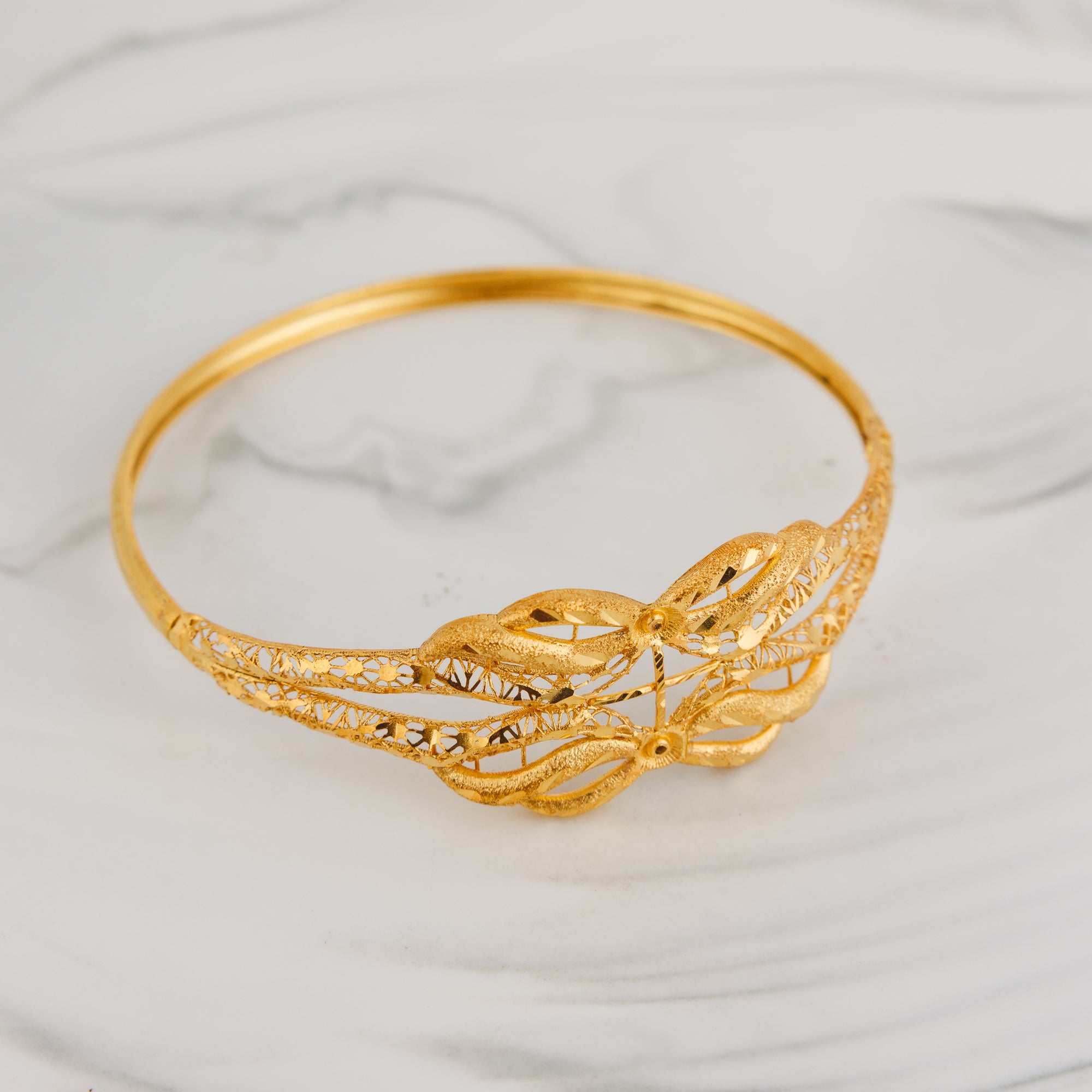 RP Cuff Bracelet (D33) - Silver 925