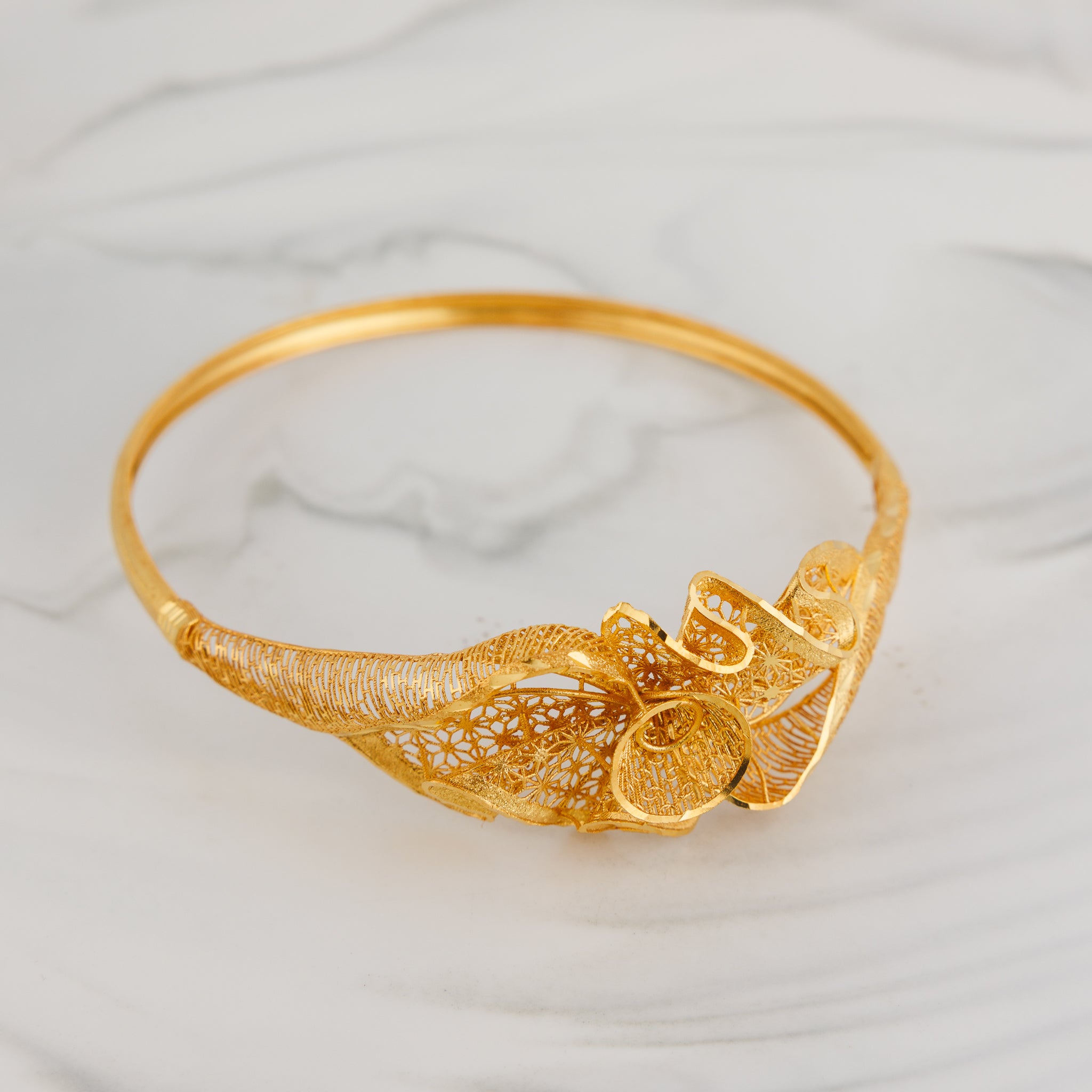 RP Cuff Bracelet (D27) - Silver 925