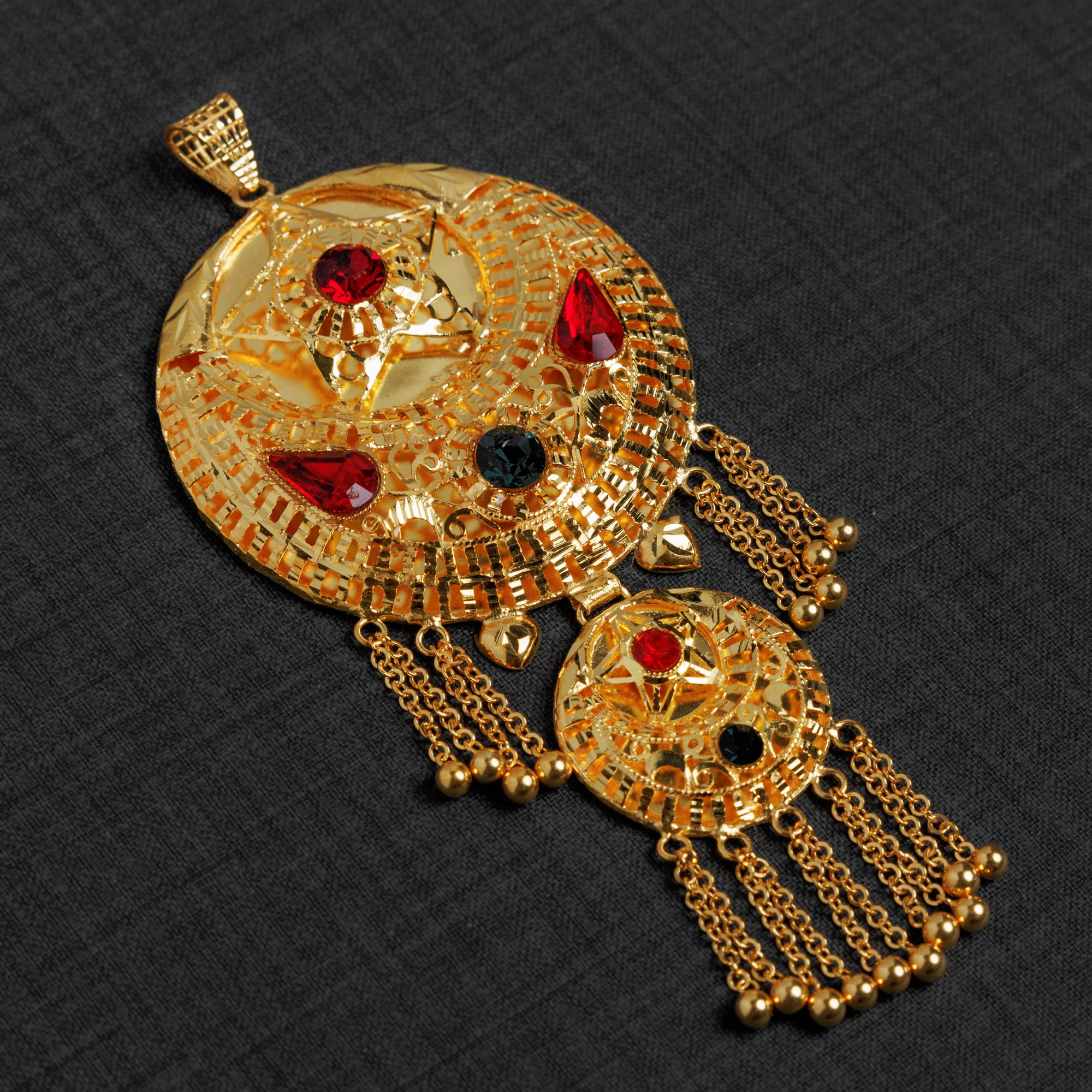 قلادة القمر (D1) - Silver 925 و Gold Plated