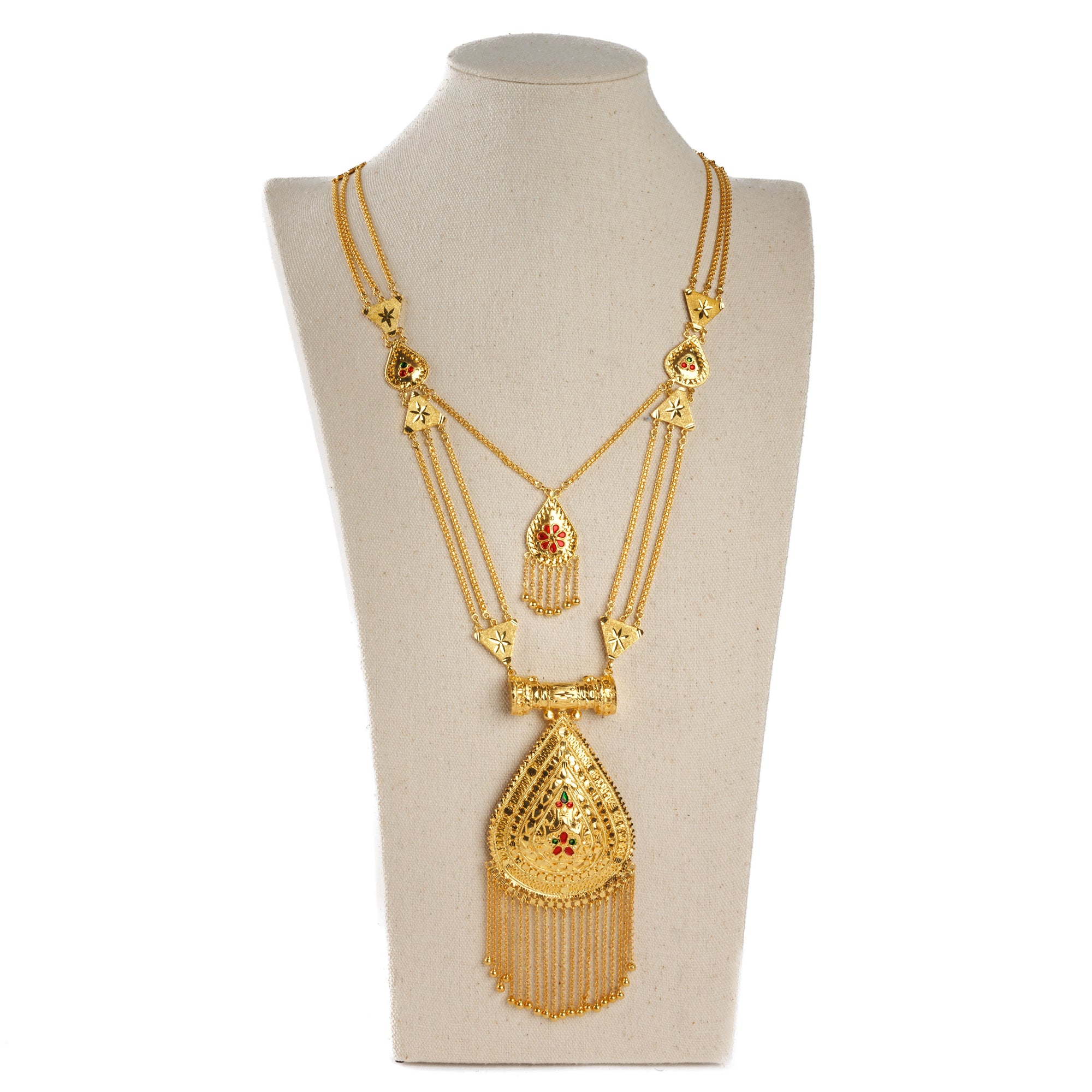 Mina Moria التقليدية (D20)- Silver 925 و Gold Plated