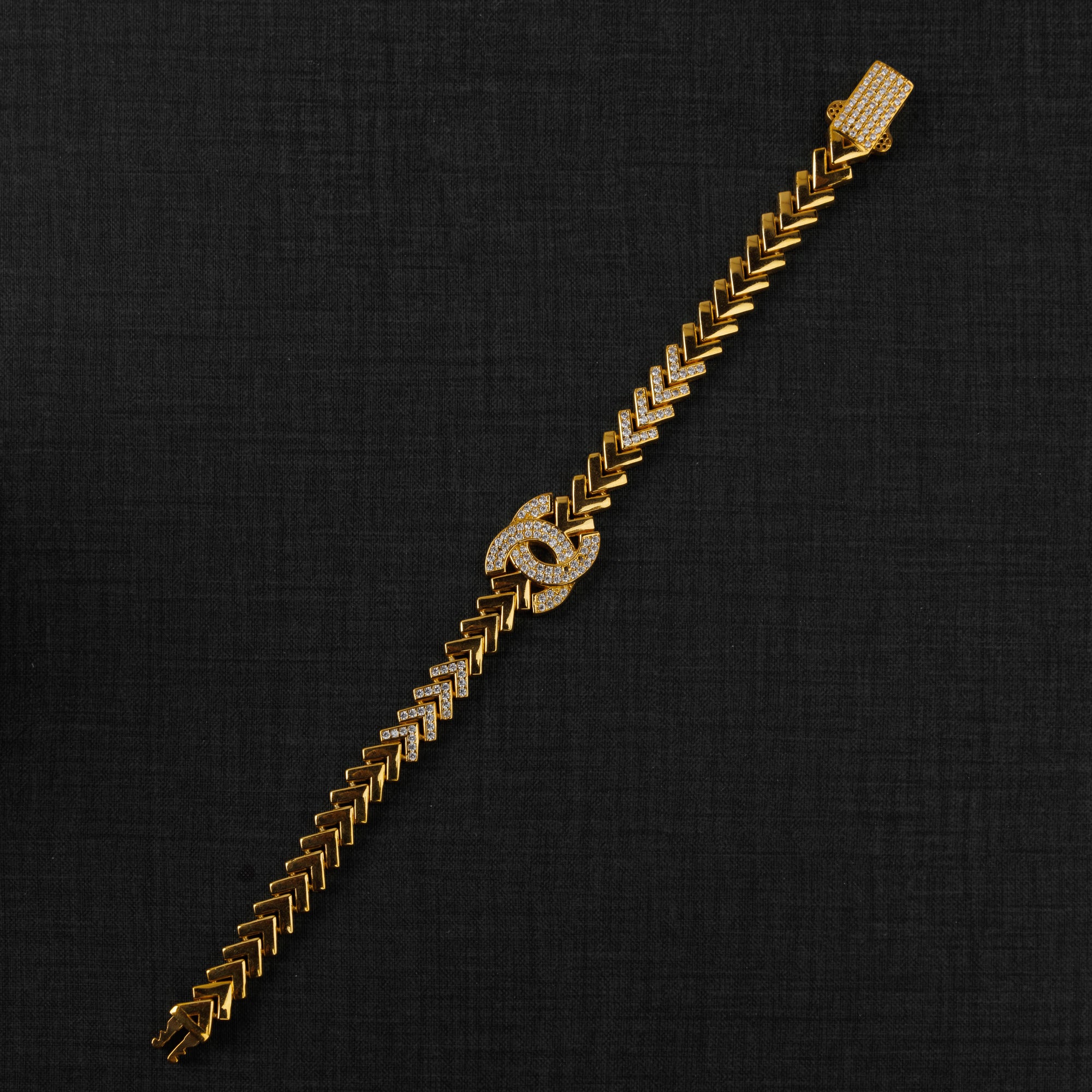 سوار الزركون (D18) - Silver 925 و Gold Plated