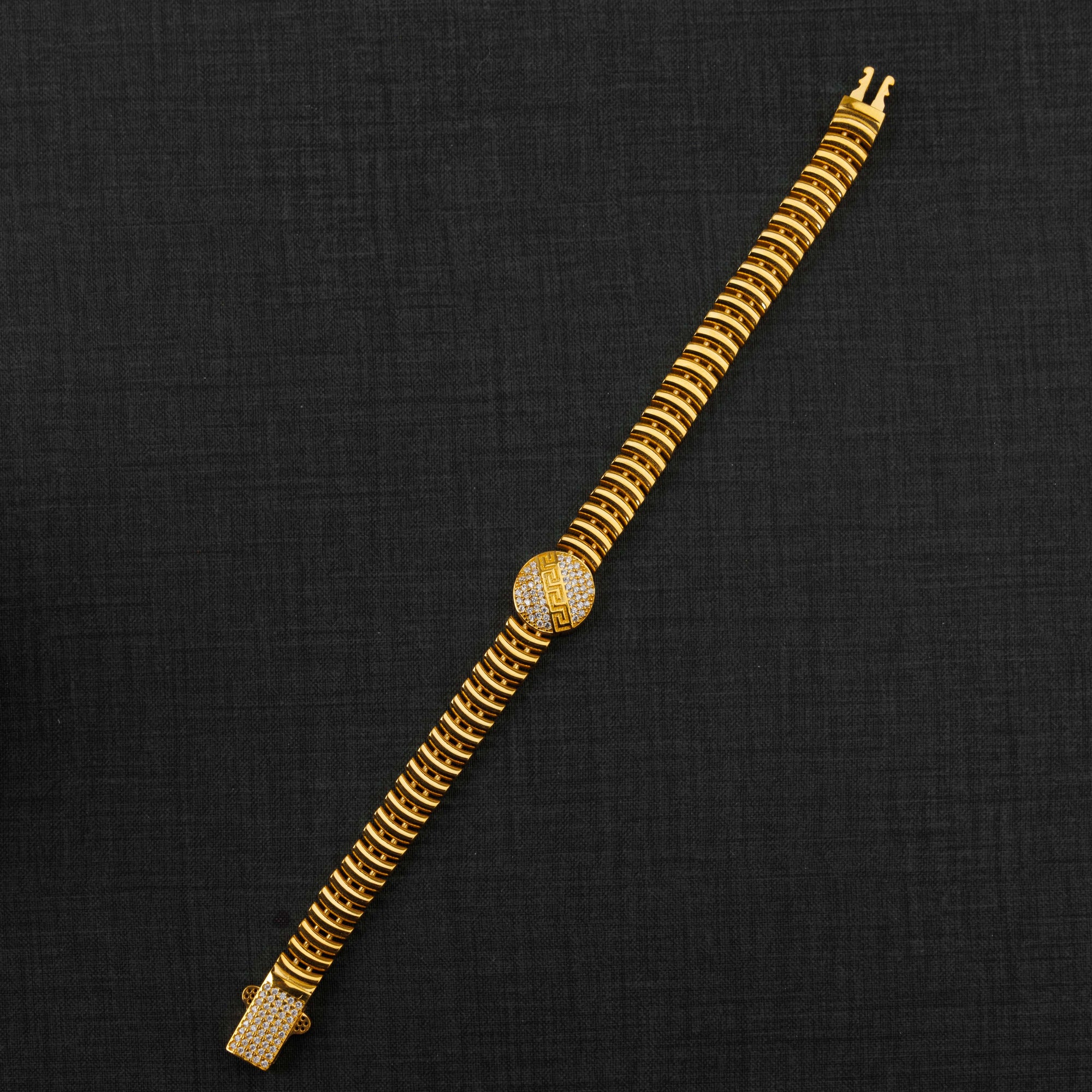 سوار الزركون (D19) - Silver 925 و Gold Plated