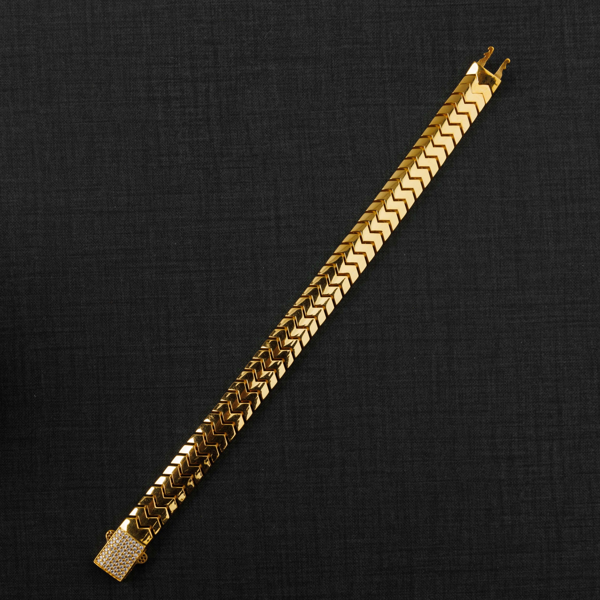 سوار الزركون (D21) - Silver 925 و Gold Plated