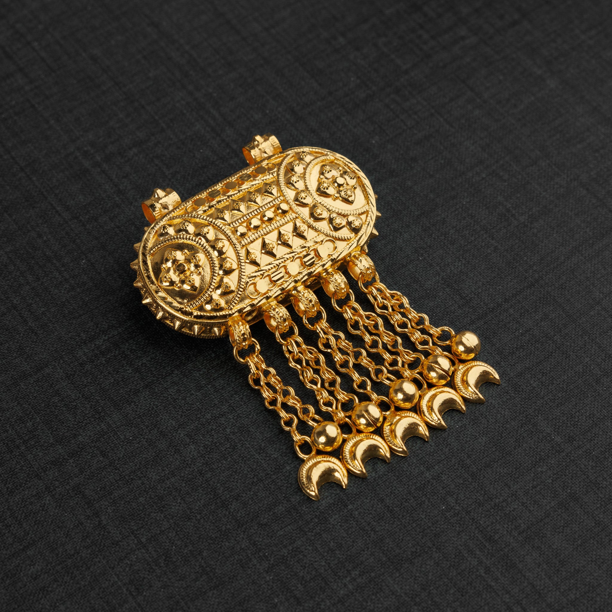 قلادة Hirz التقليدية (D4) - Silver 925 و Gold Plated