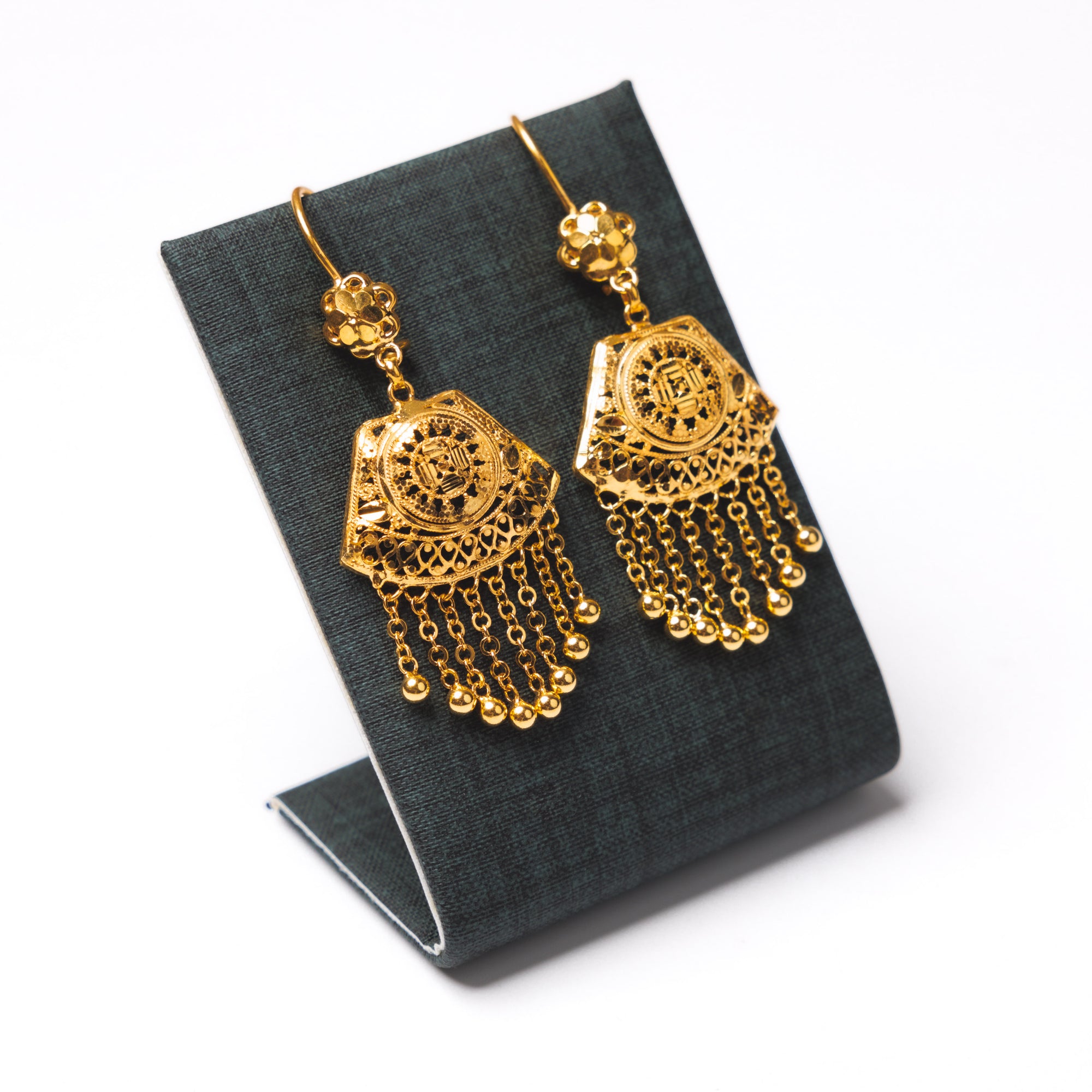 أقراط الصب (D2) - Silver 925 و Gold Plated