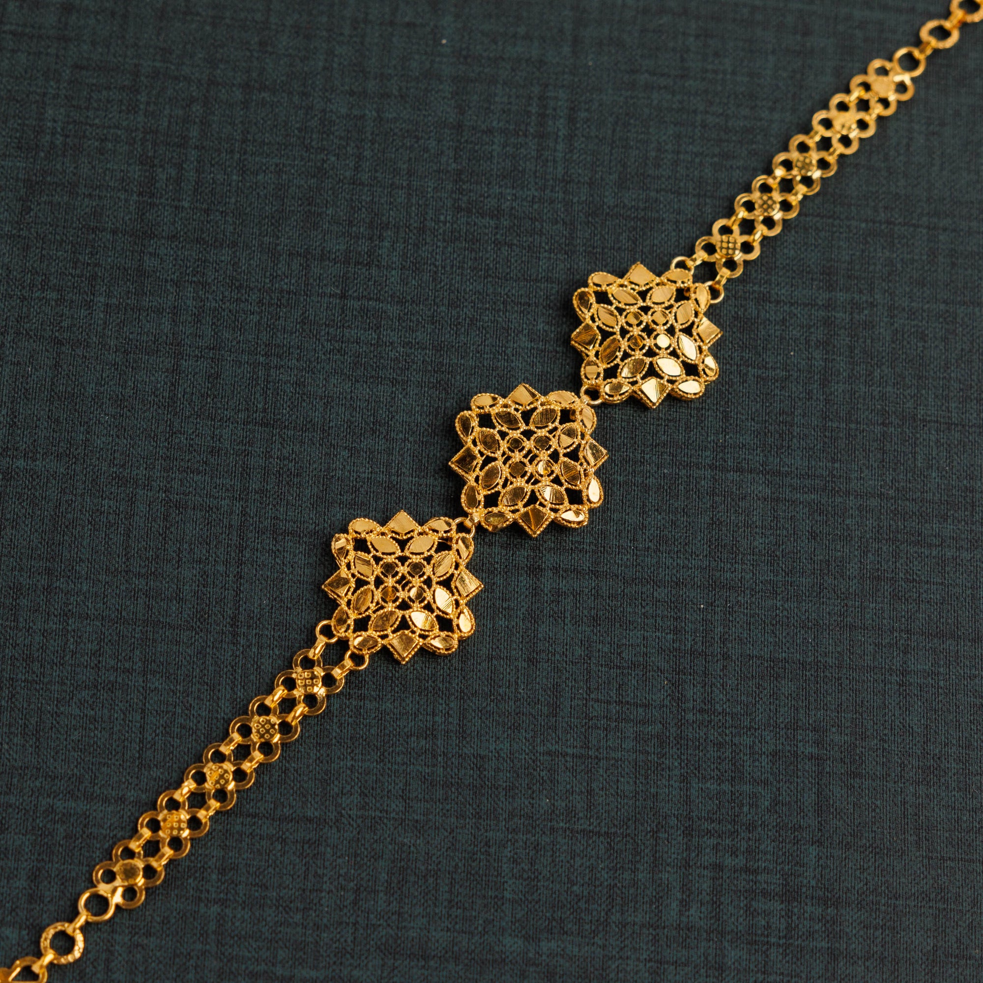 سوار RP 3 قطعة / Patta (D6) - Silver 925 و Gold Plated
