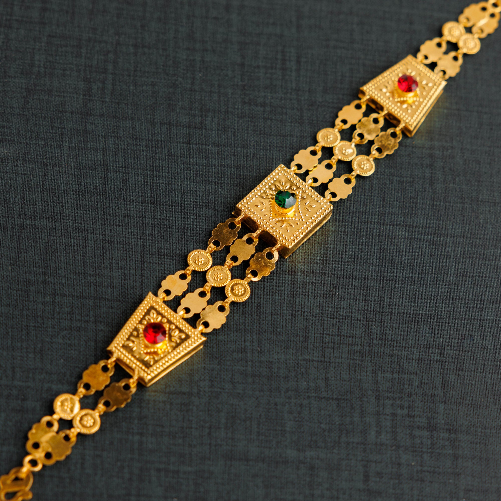 سوار تصميم ماراشا - سيلفر 925 و GOLD مطلي