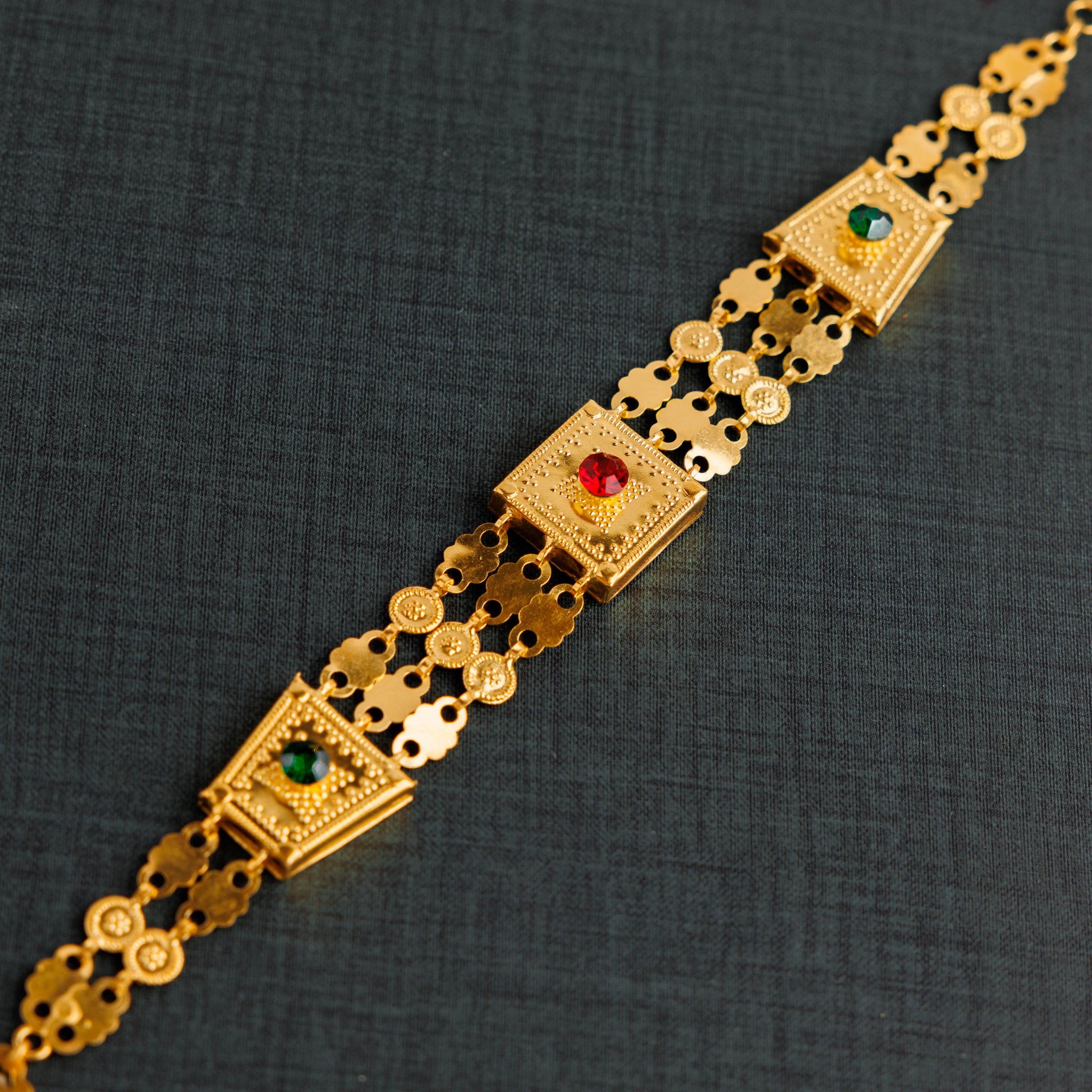سوار تصميم ماراشا - سيلفر 925 و GOLD مطلي