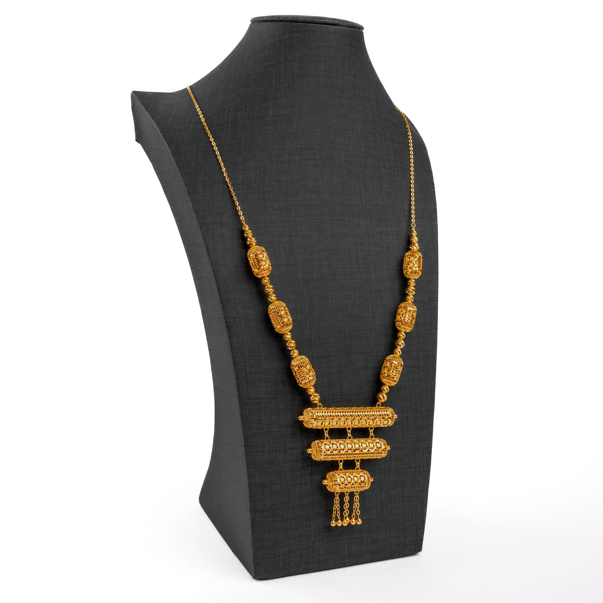 3 Step Mala - Adults (D7) - Silver 925 & Gold Platd
