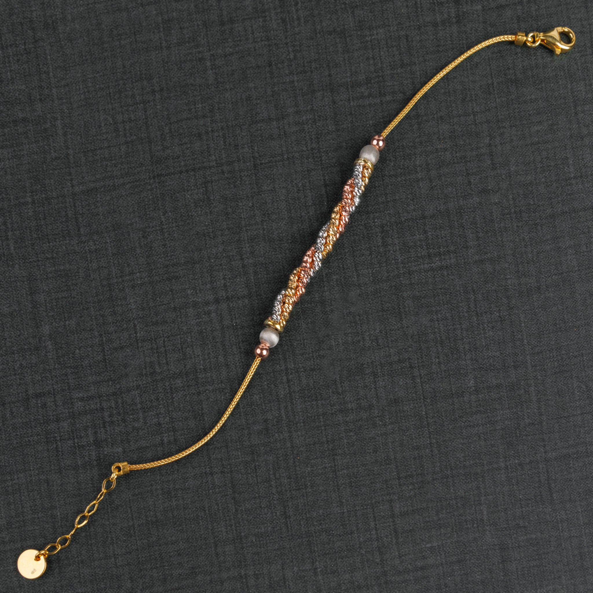 سوار متعدد الألوان (D3) - Silver 925