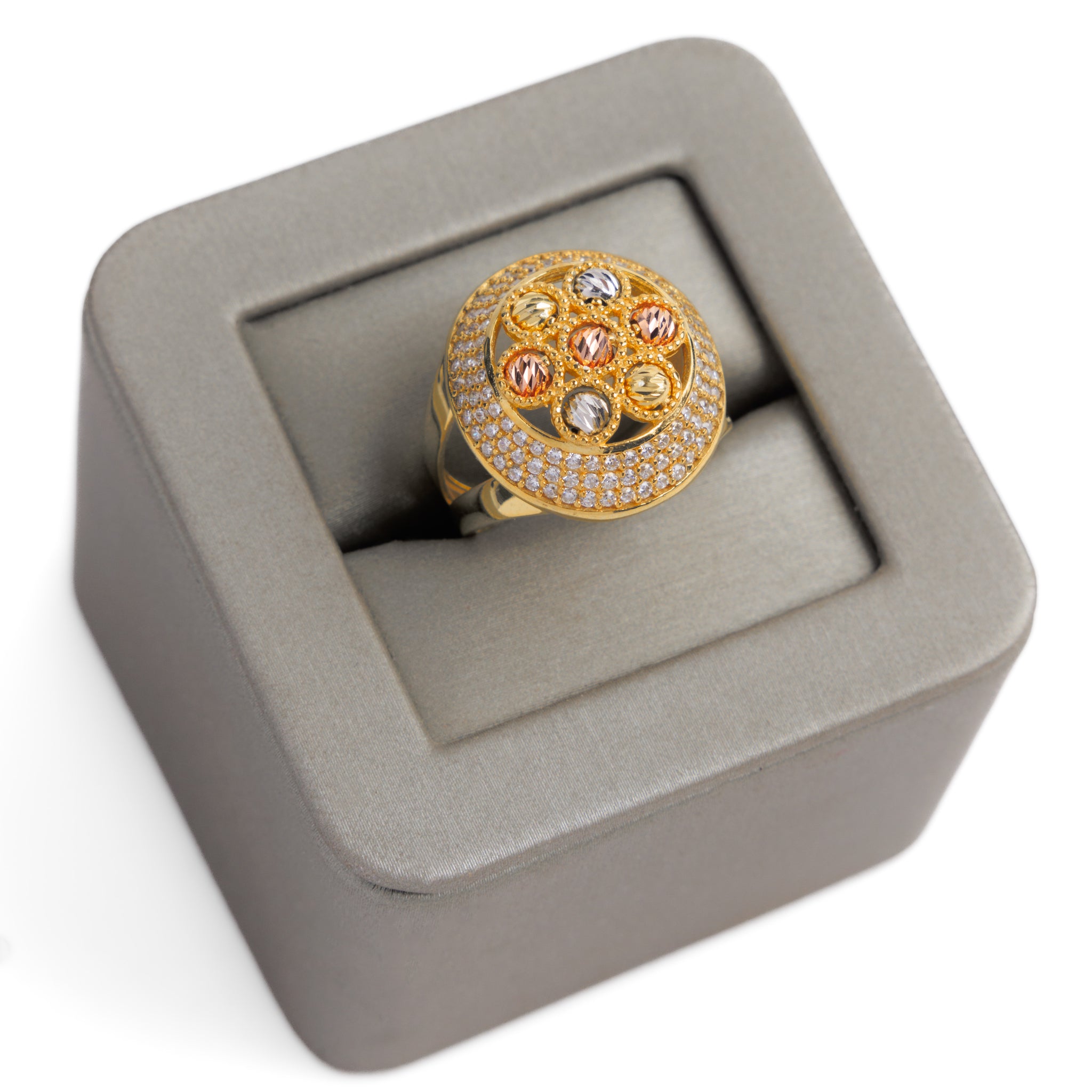 حلقة Dorika (D1) - Silver 925 و Gold Plated