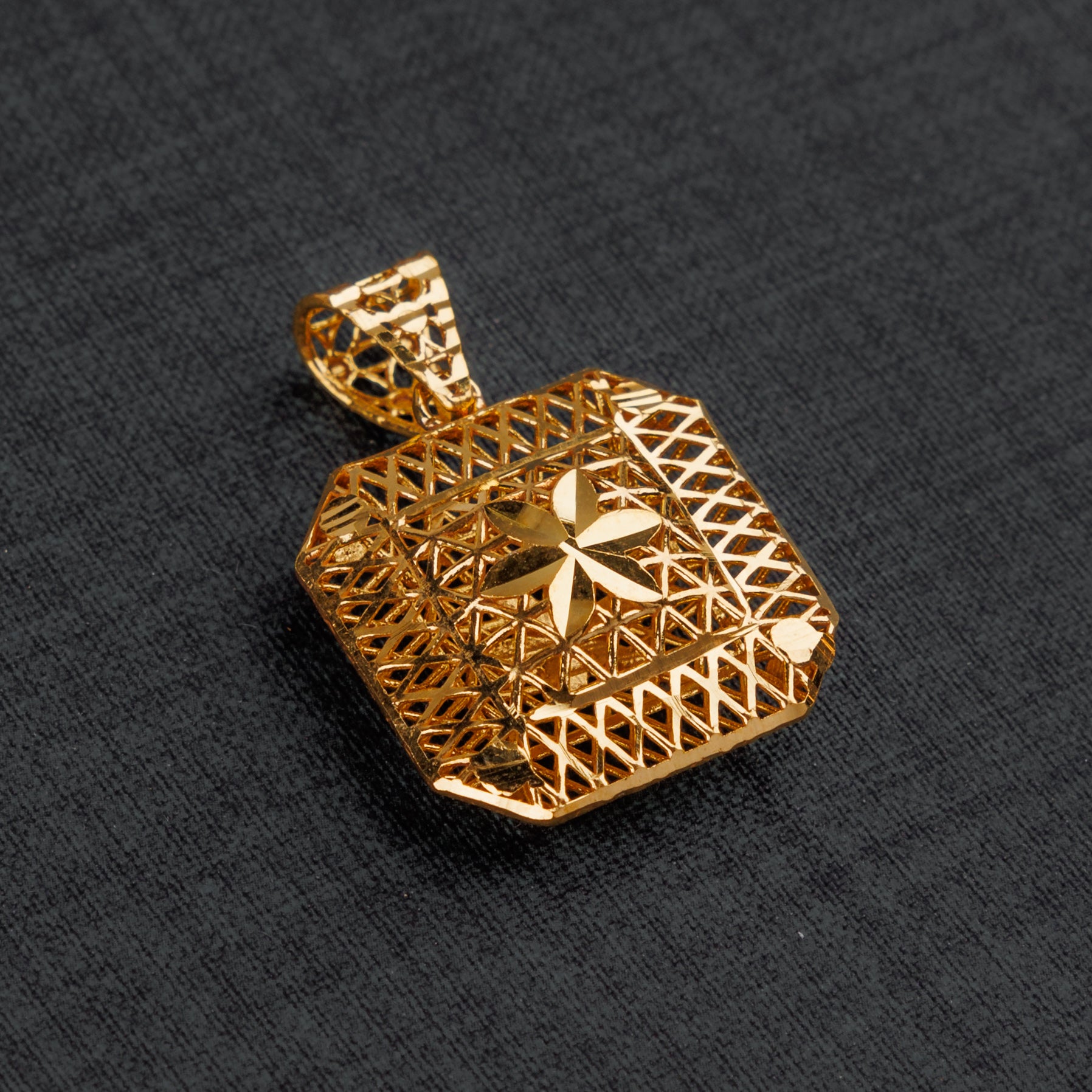 قلادة إطار الطفل - Silver 925 و Gold Plated