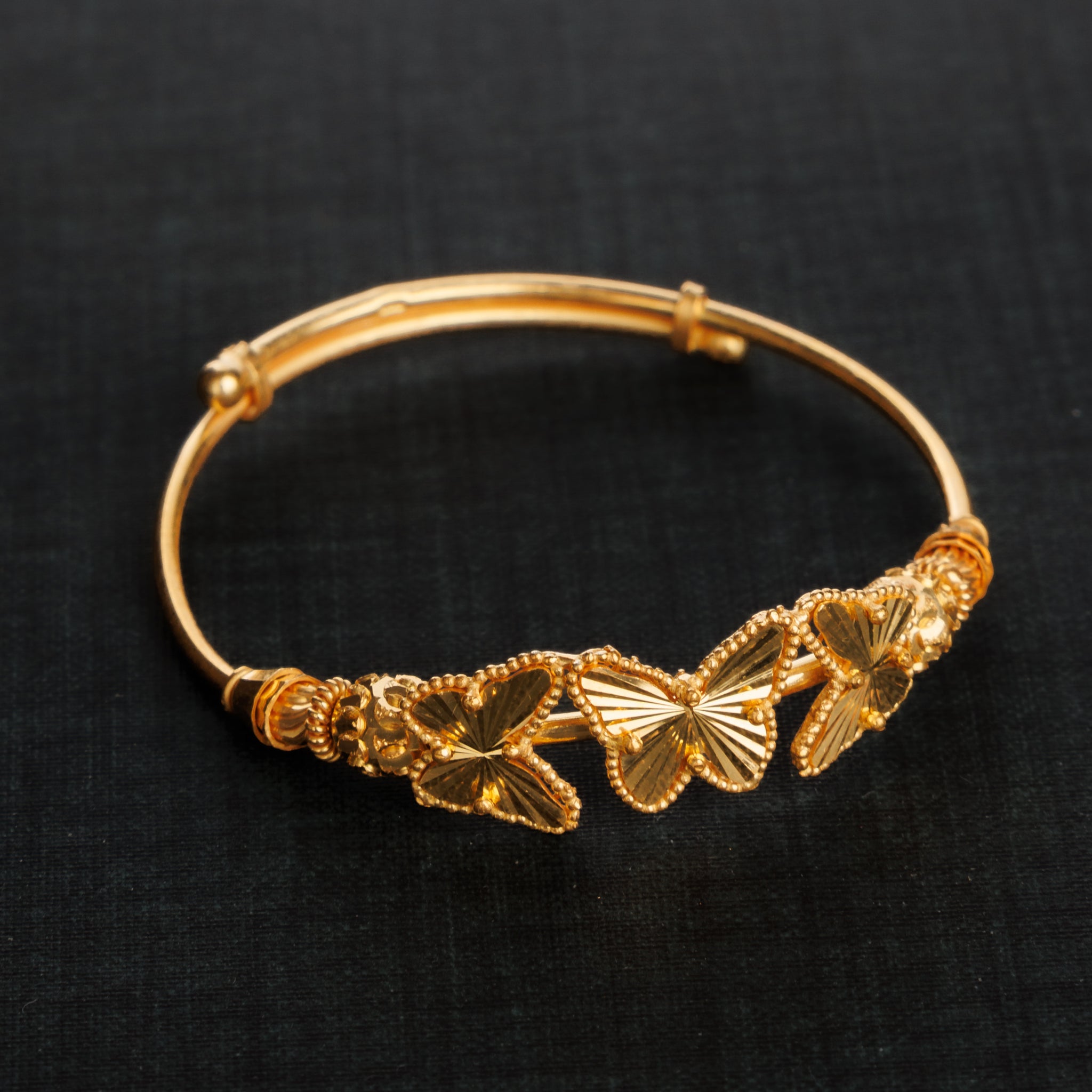 Bangle's Child المرن (D26) - Silver 925 و Gold Plated