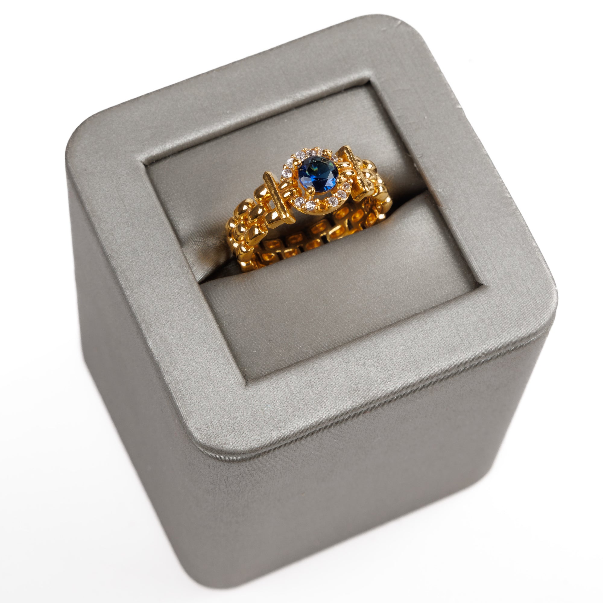 Rolex Ring (الياقوت) - Silver 925 و Gold Plated