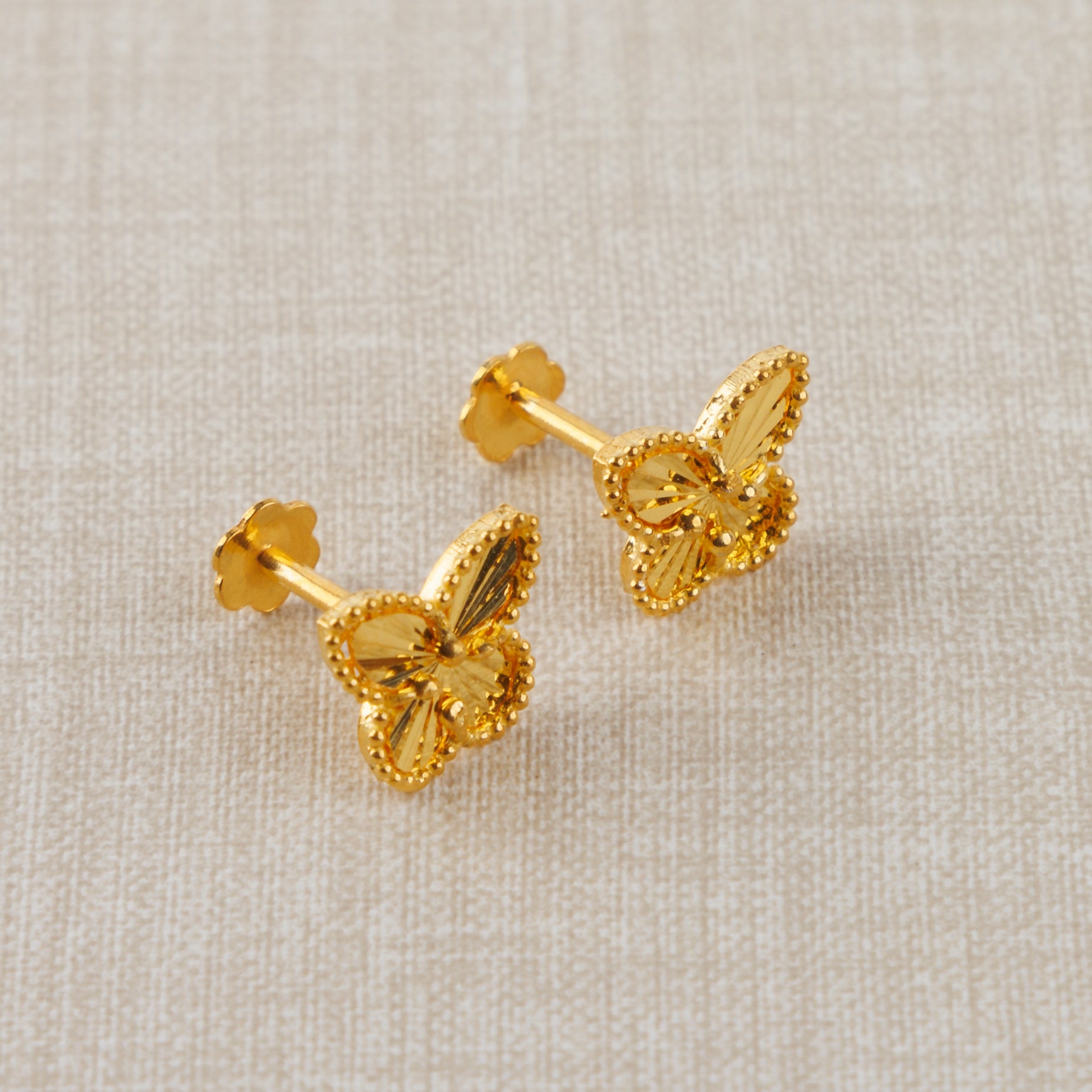 قمم الفراشة (V1) - Silver 925 و Gold Plated