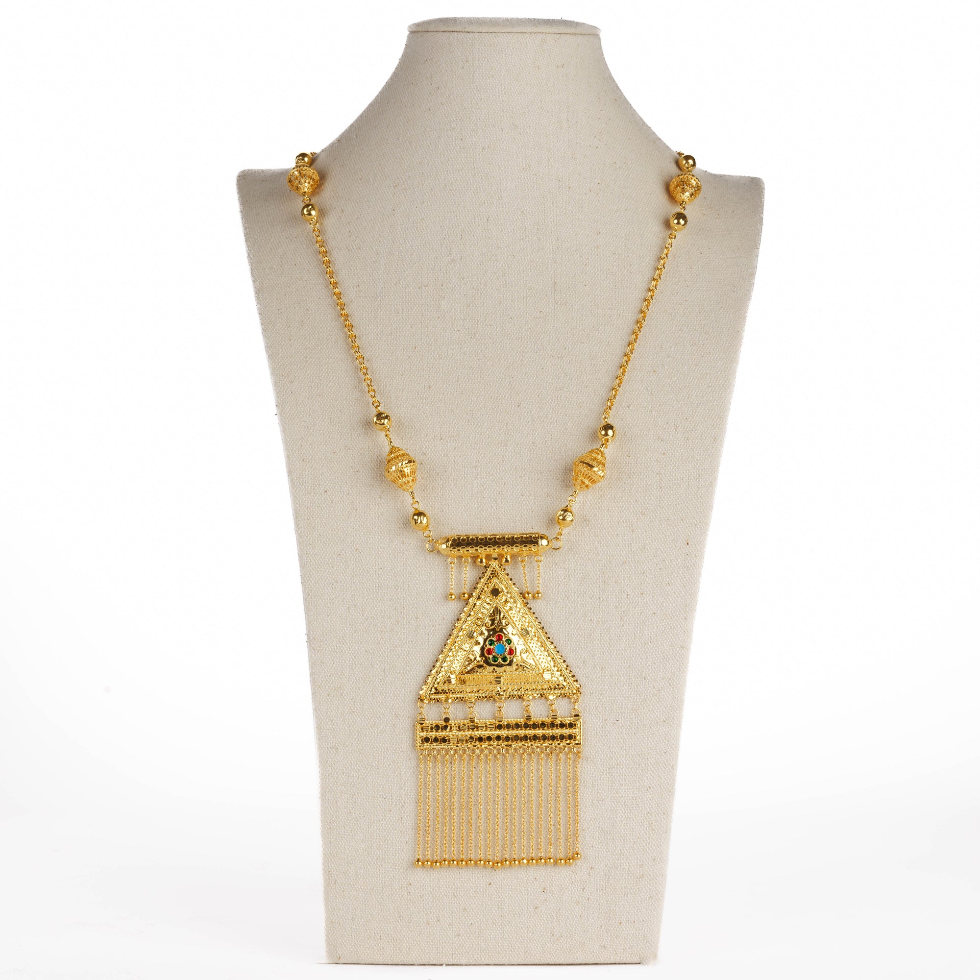 Mina Moria التقليدية (D51)- Silver 925 و Gold Plated