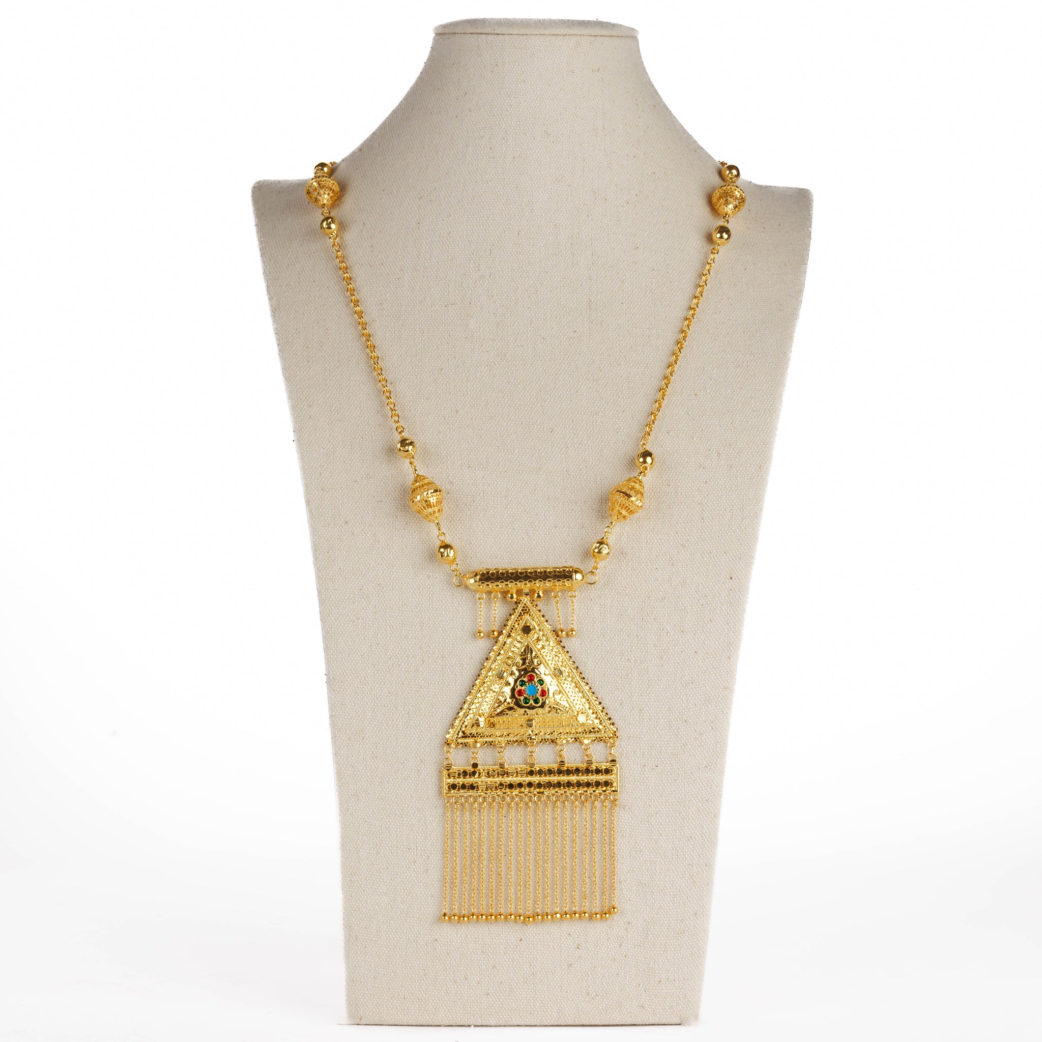 Mina Moria التقليدية (D51)- Silver 925 و Gold Plated