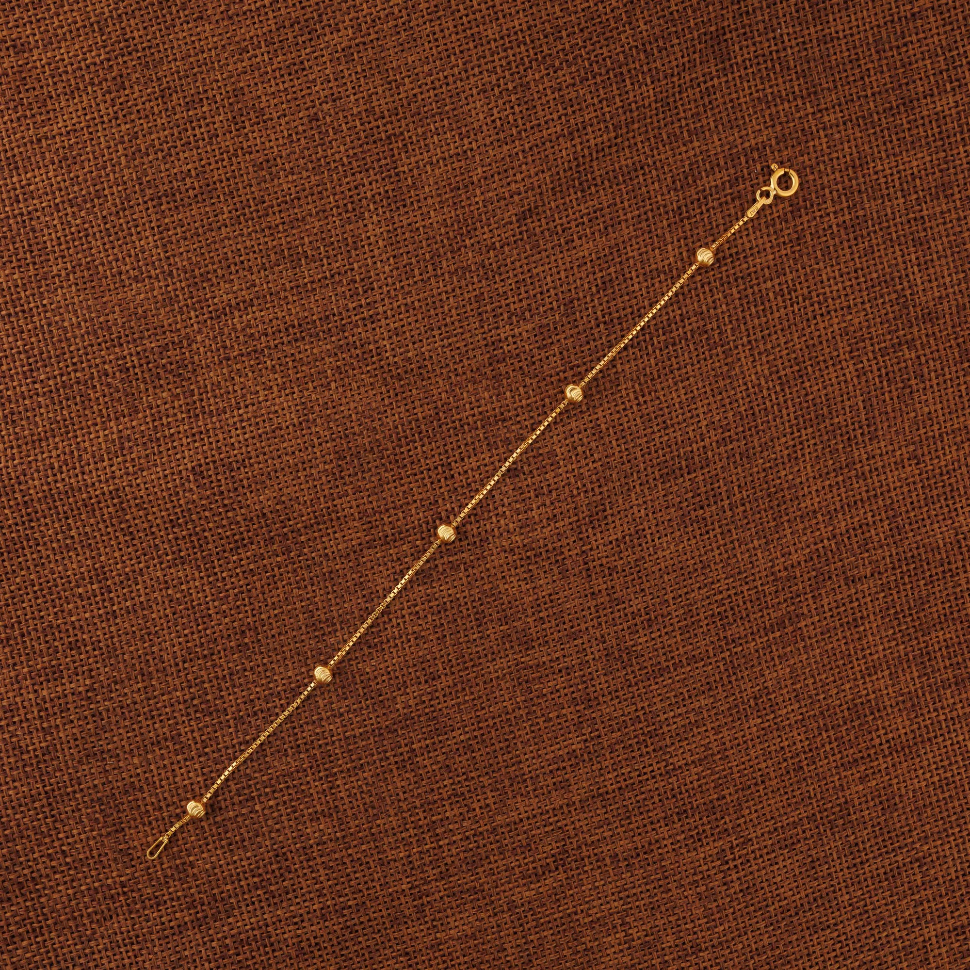 Light Weight Bracelet (D1) - Silver 925 & Gold Plated