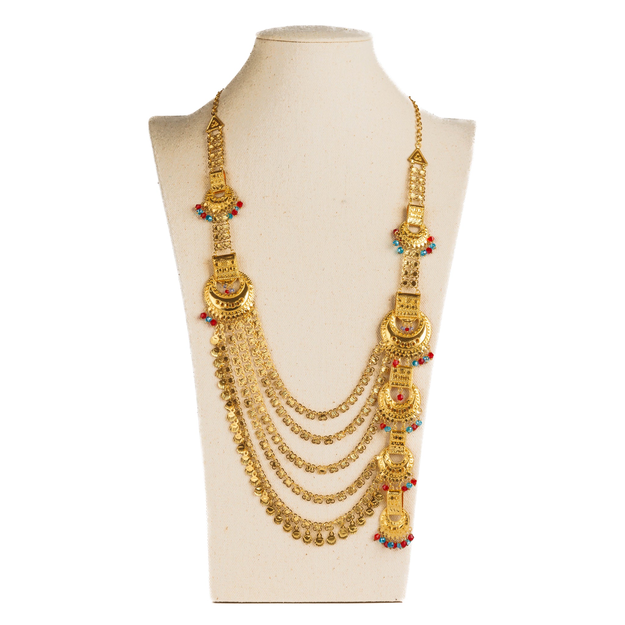 Layered Moon Moria (D6)- Silver 925 & Gold Plated