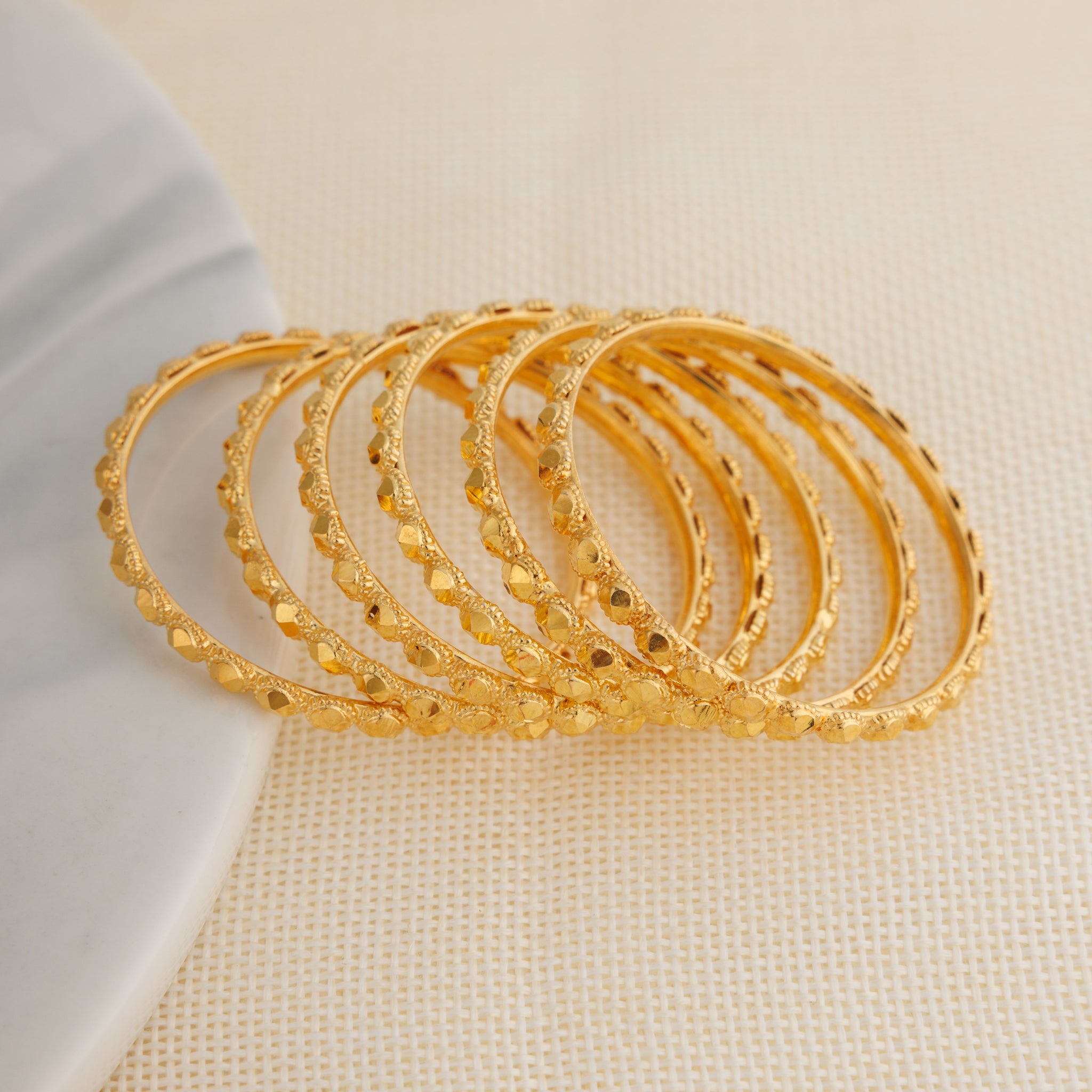 Kid's Bangles (D13-M) - Silver 925 & Gold Plated