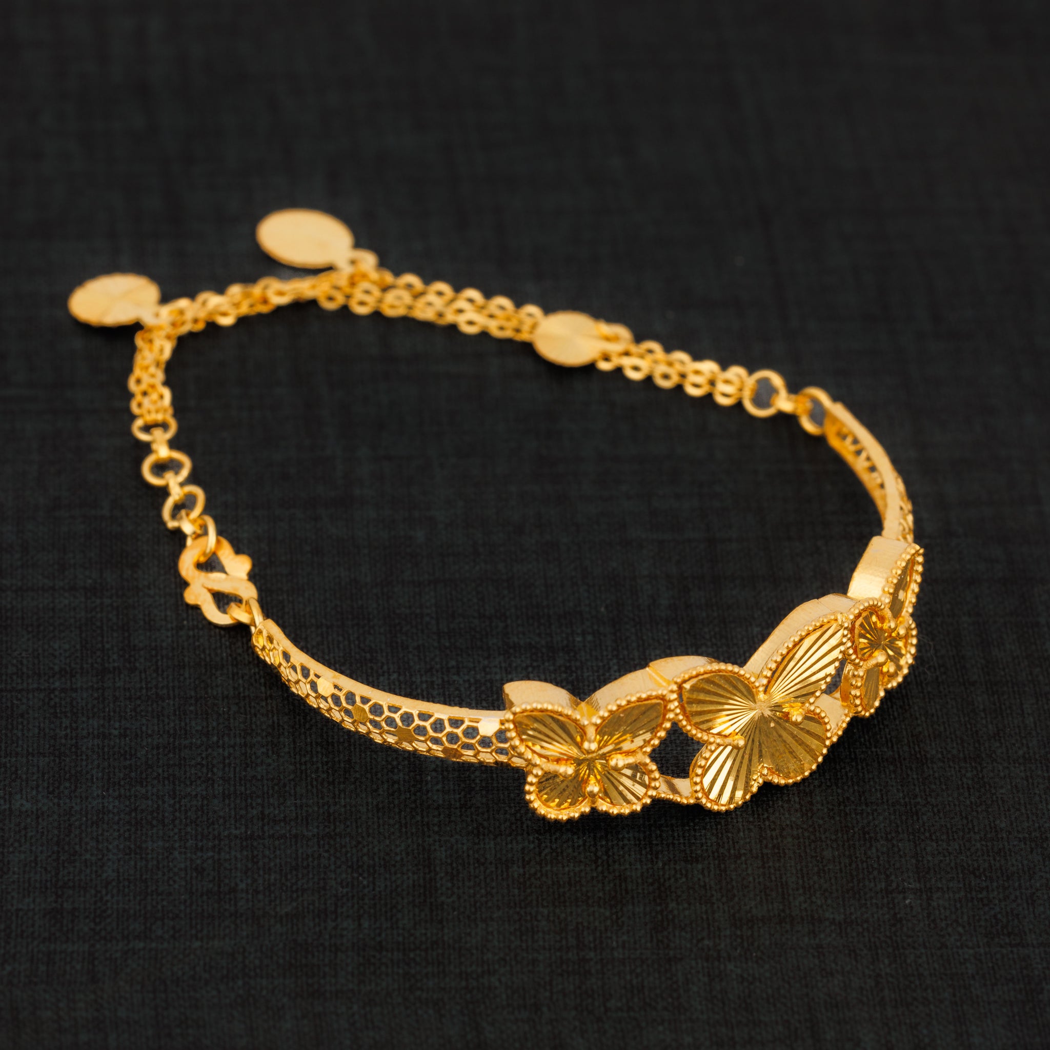 RP Half Bracelet (D14) - Silver 925 & Gold Plated