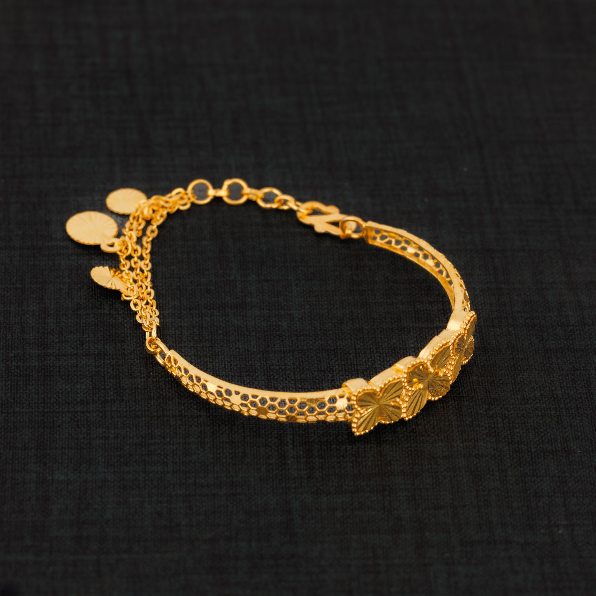 RP Half Bracelet (D11) - Silver 925 & Gold Plated