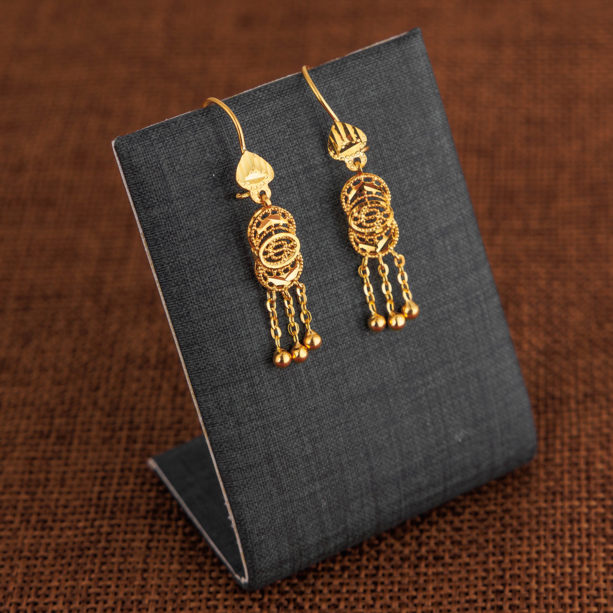 Kid's Casting Earrings (D25) - Silver 925 & Gold Plated