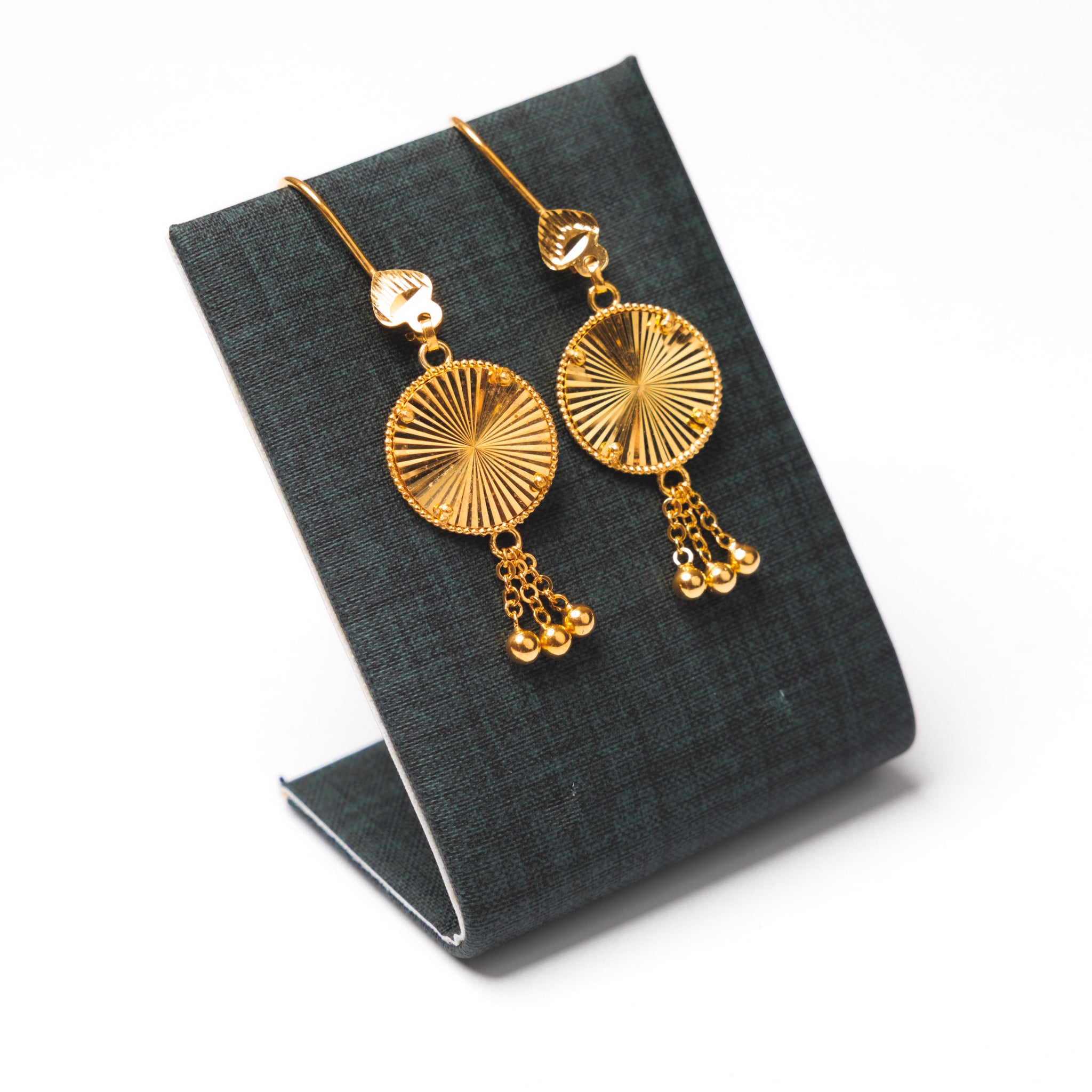 Circle Earrings - Silver 925 & Gold Plated