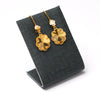 Flower Earrings (2) - Silver 925 & Gold Plated