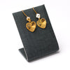 Heart Earrings - Silver 925 & Gold Plated