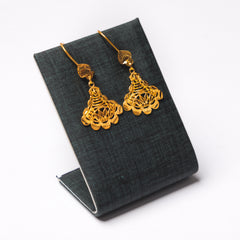 Casting Earrings 11 - 925 Silver & 24K Gold Plated