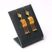 أقراط مربعة (D7) - Silver 925 و Gold Plated