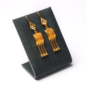 أقراط مربعة (D5) - Silver 925 و Gold Plated