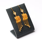 أقراط مربعة (D3) - Silver 925 و Gold Plated