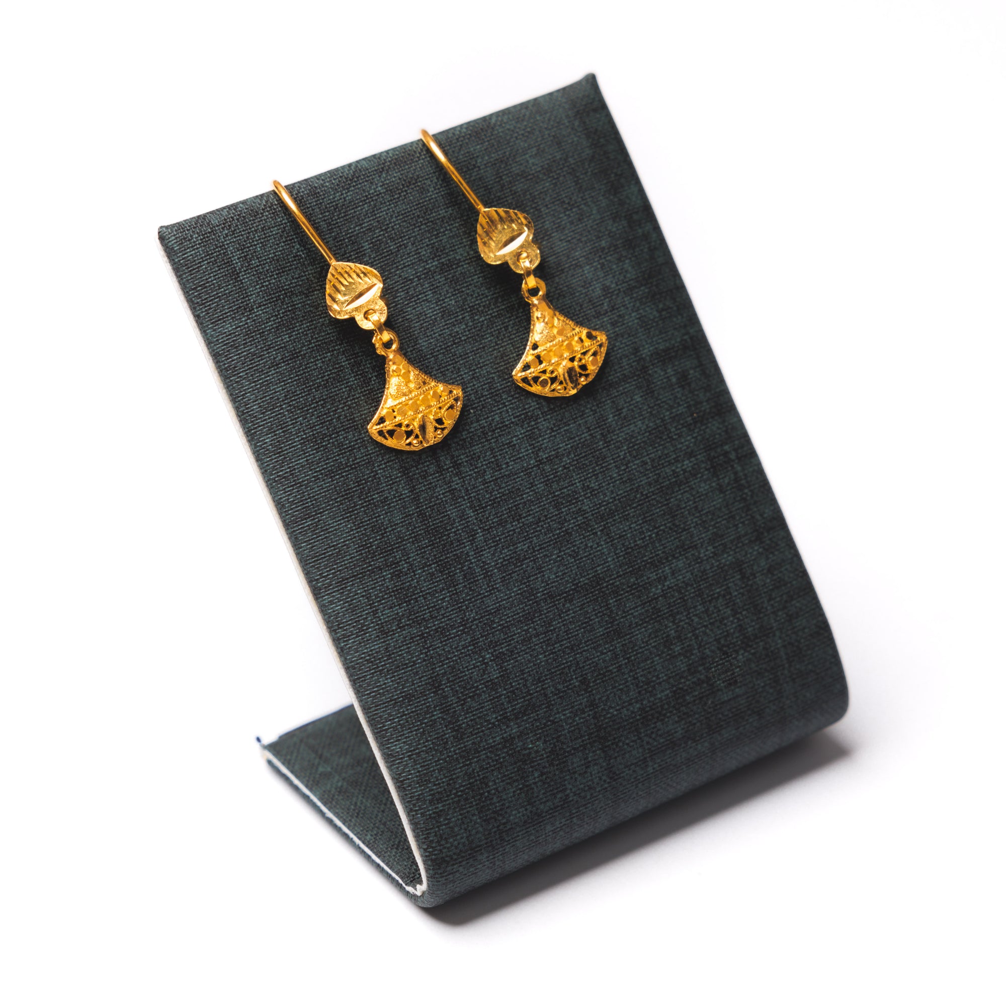 Kid's Casting Earrings (D6) - Silver 925 & Gold Plated