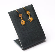 أقراط الصب (D9) - Silver 925 و Gold Plated