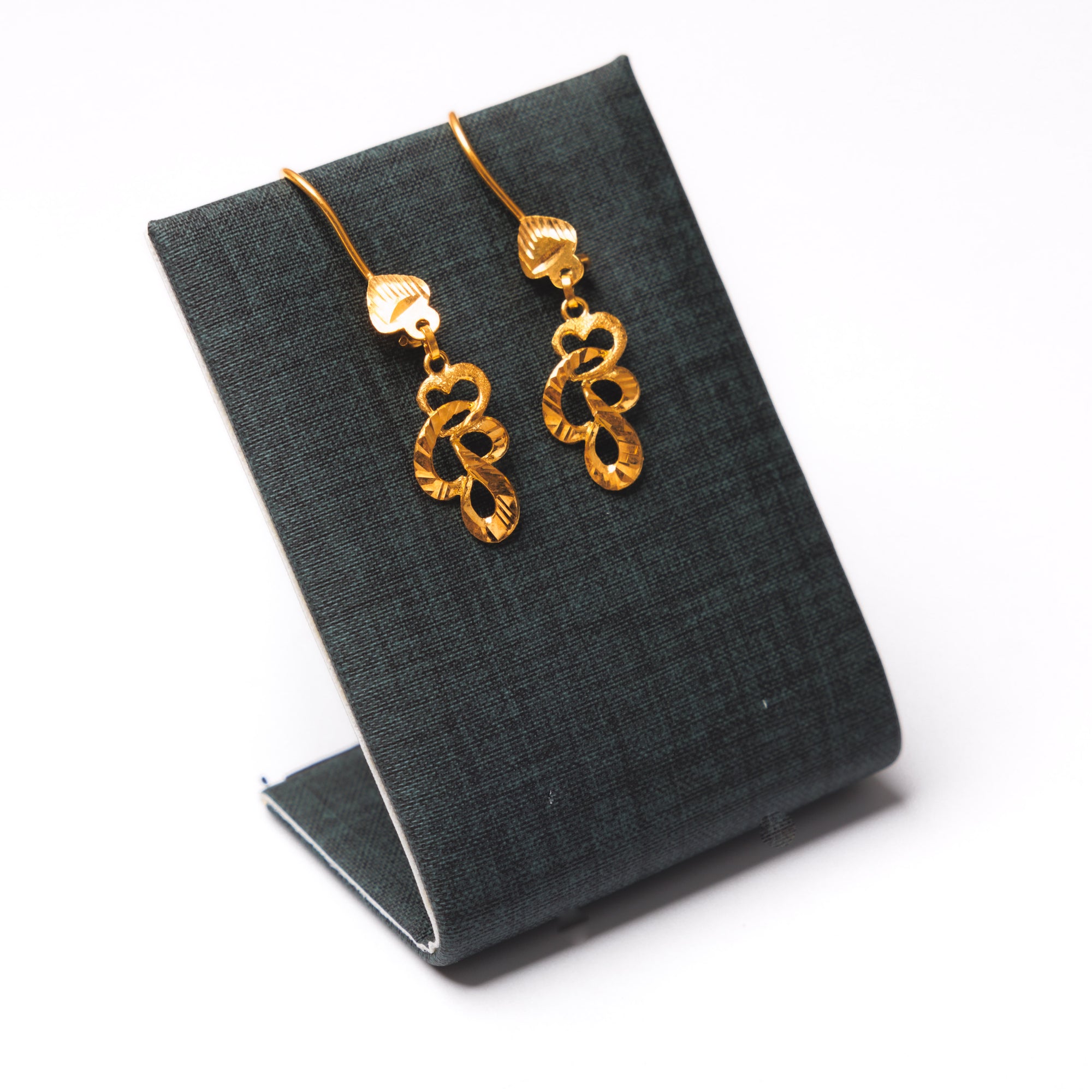 Kid's Simple Earrings (D3) - Silver 925 & Gold Plated