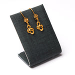 Kid's Simple Earrings (D5) - Silver 925 & Gold Plated