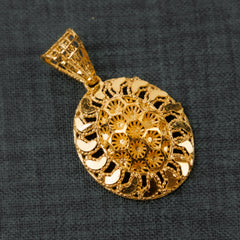 Kids RP Pendant - 925 Silver & 24K Gold Plated