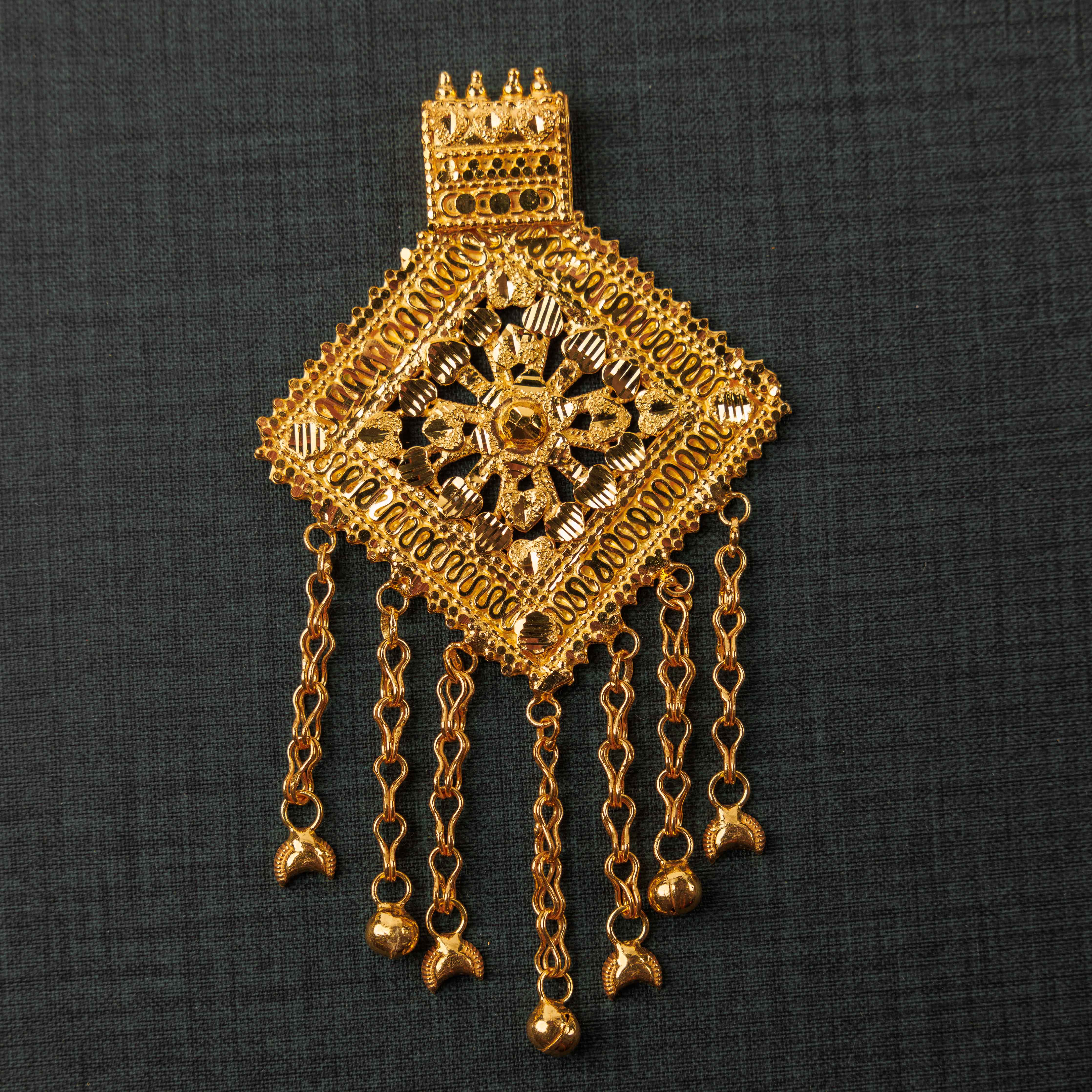 المعلقات التقليدية (D5) - Silver 925 $ مطلي بالذهب