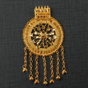 Gold Plated Sterling Silver 925 pendant D1