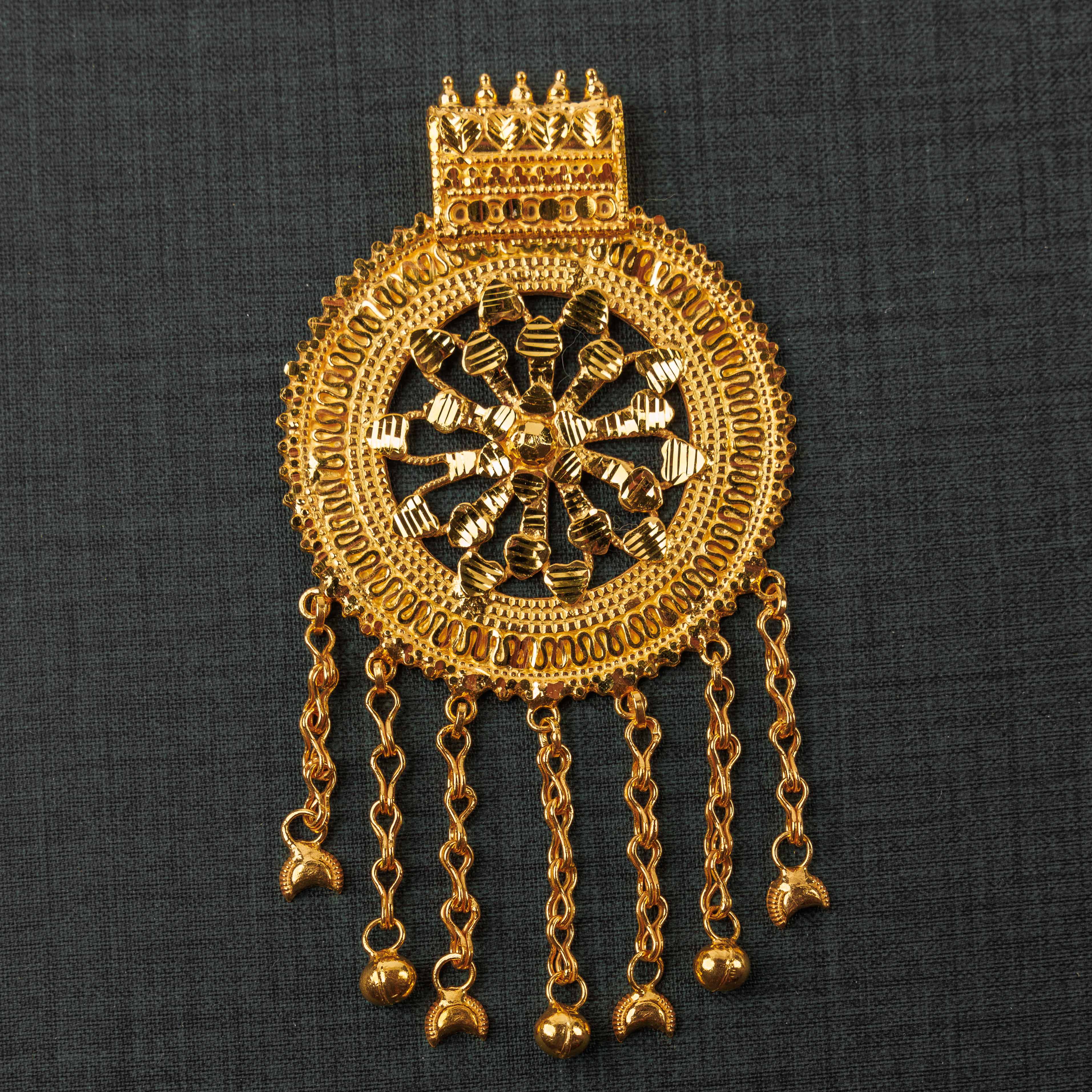 Gold Plated Sterling Silver 925 pendant D1