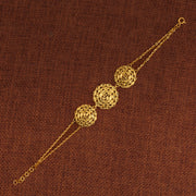 RP 3 قطعة سوار / سلسلة (D2) - Silver 925 والذهب مطلي