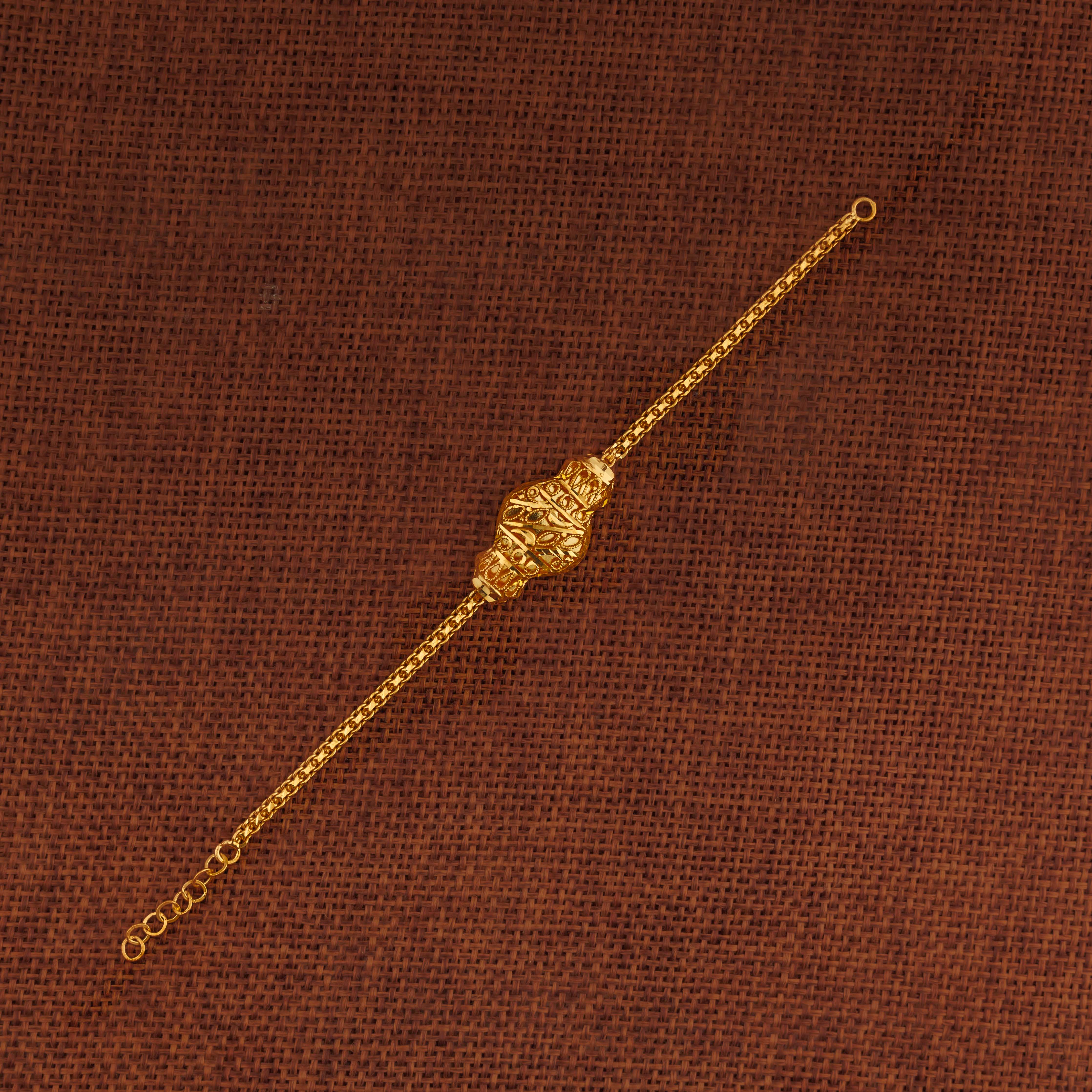 Kid's Bracelet (D2) - Silver 925 & Gold Plated