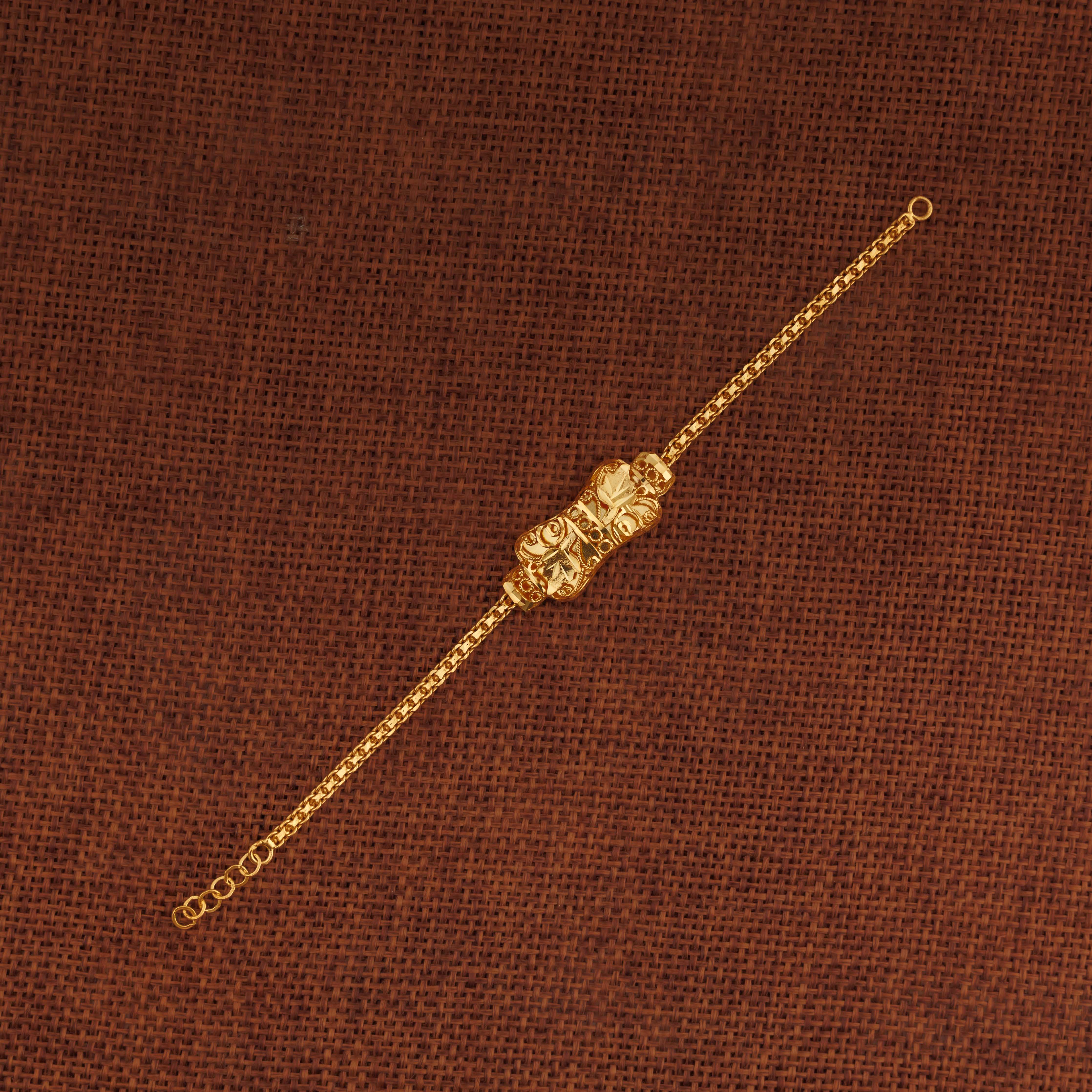 Kid's Bracelet (D3) - Silver 925 & Gold Plated