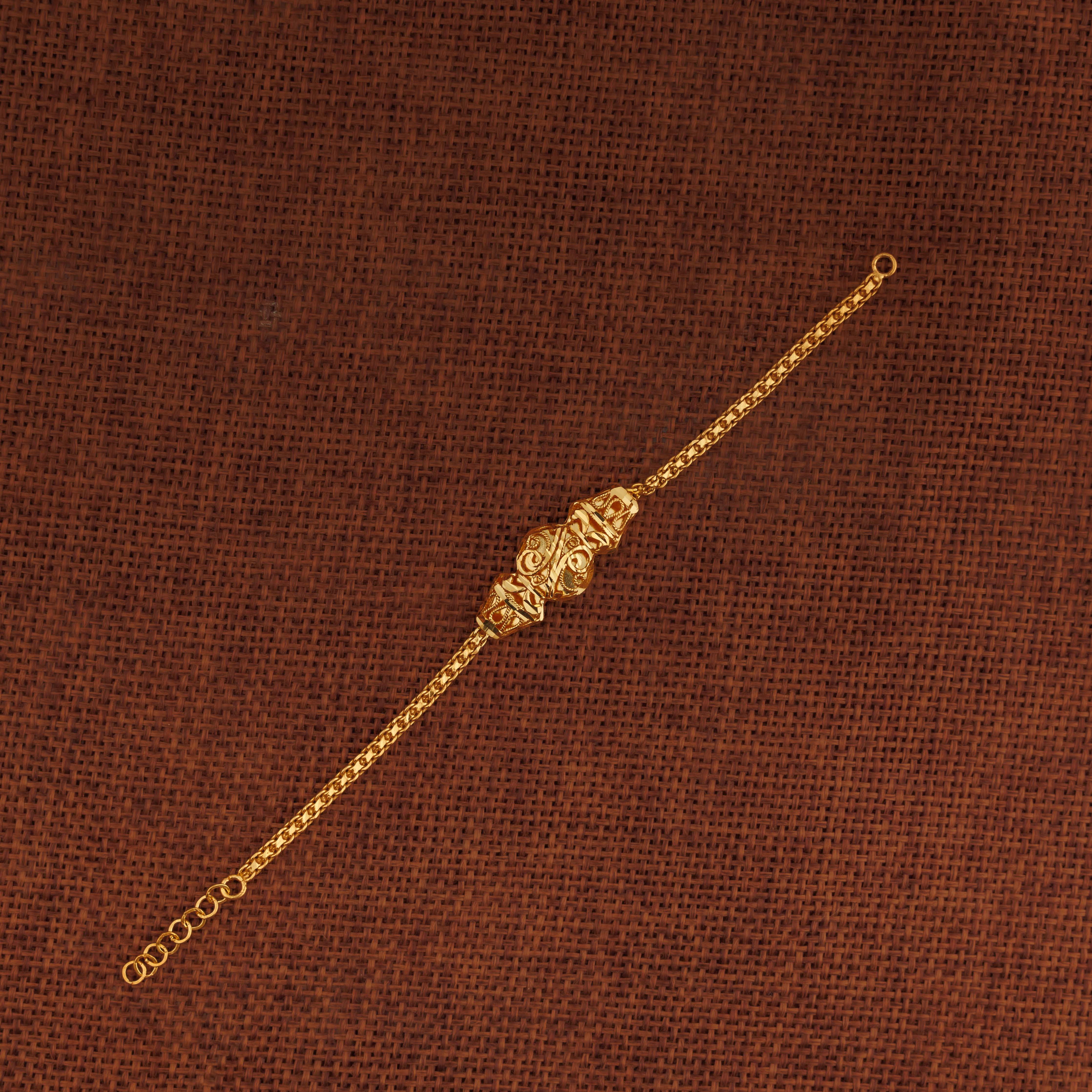 Kid's Bracelet (D4) - Silver 925 & Gold Plated