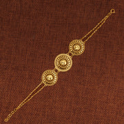 RP 3 Piece Bracelet / Chain (D11) - 925 Silver & 24K Gold Plated