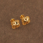 Four petal Shape Tops (D1) - Silver 925 & Gold Plated